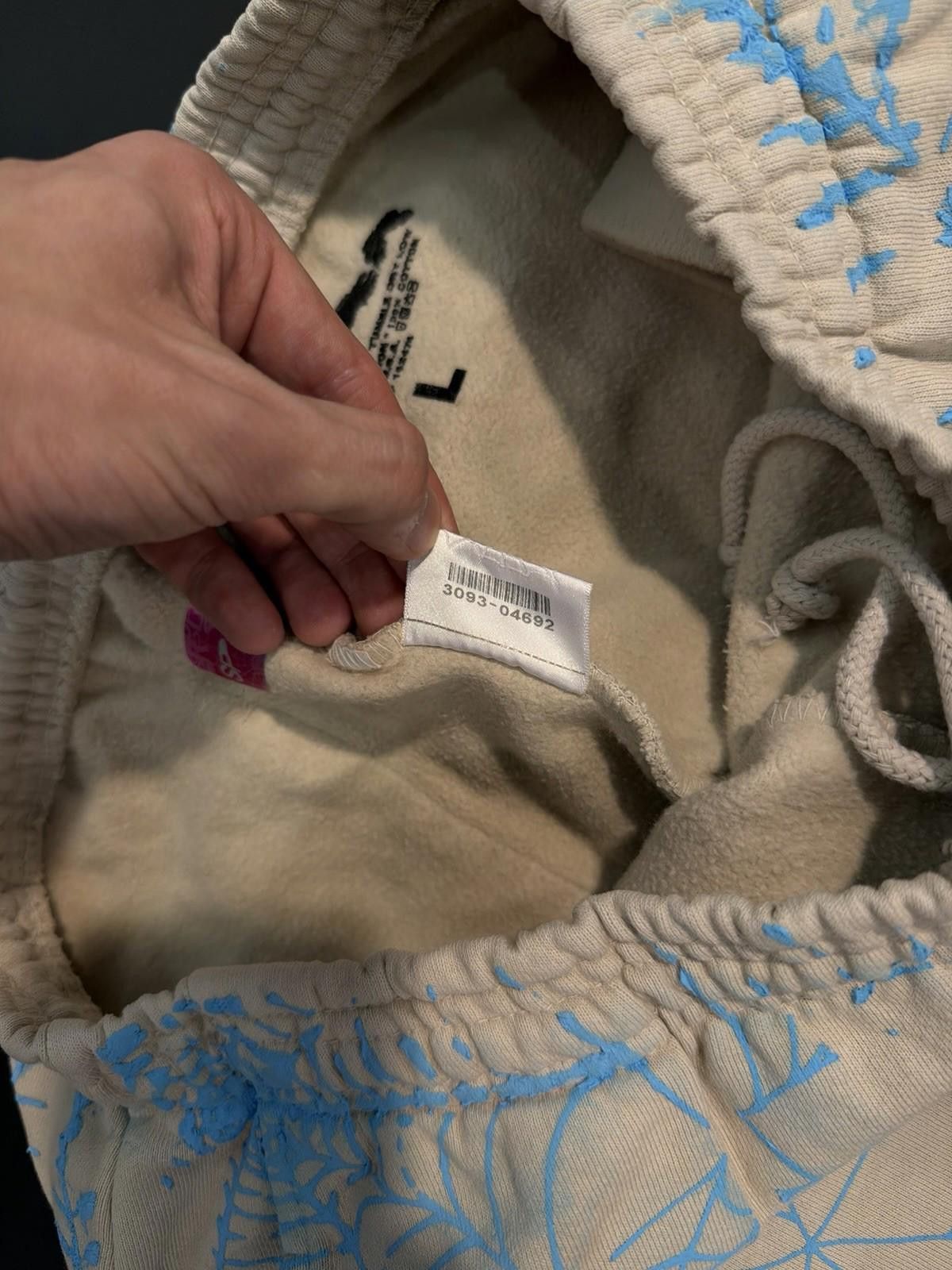 Sp5der Size L - Sp5der Worldwide Blue Sweatpants Young Thug Spider Size US 34 / EU 50 - 11 Thumbnail