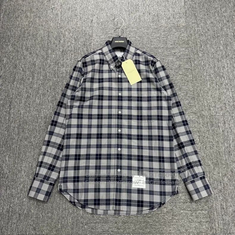 Thom Browne Thom Browne Gingham Shirt Size US S / EU 44-46 / 1 - 1 Thumbnail