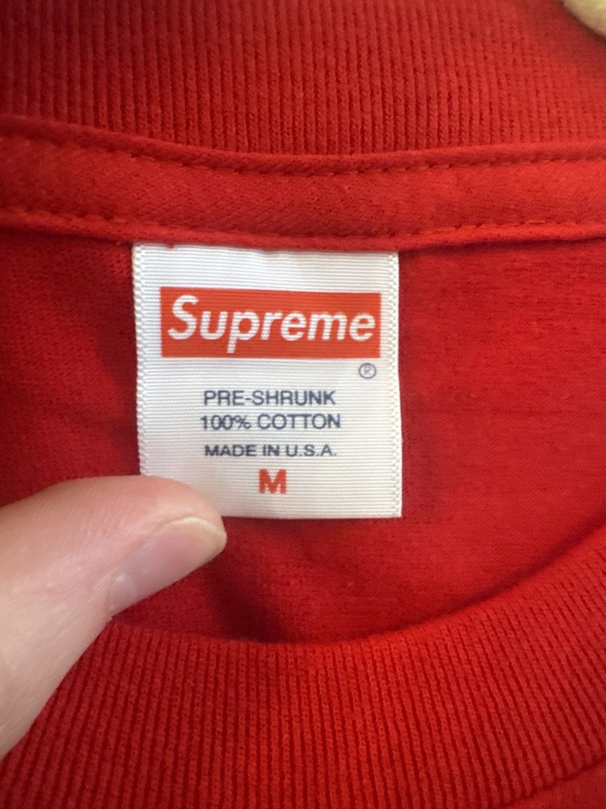 Supreme Supreme King of New York Tee Red Size Medium Size US M / EU 48-50 / 2 - 2 Thumbnail