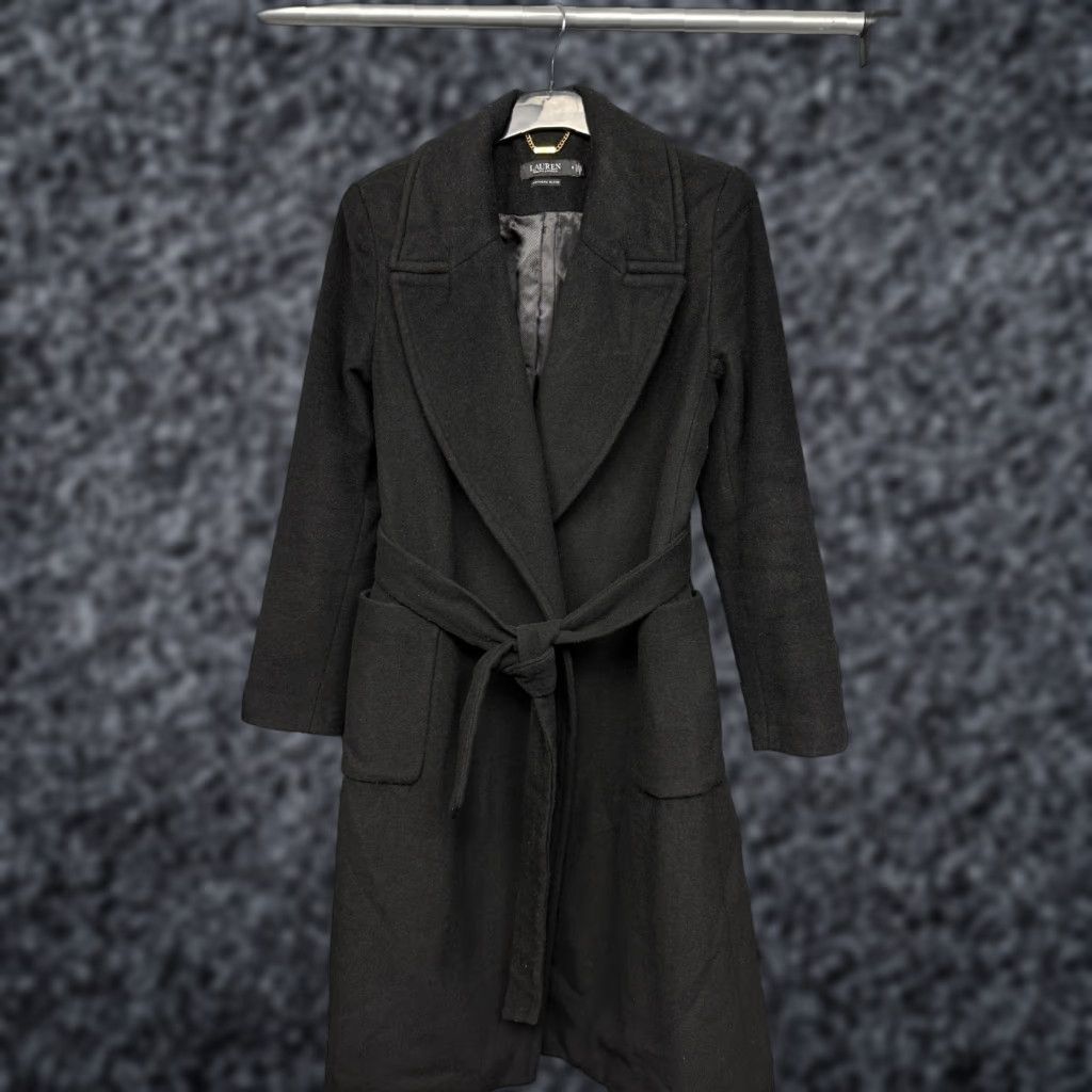 Polo Ralph Lauren Polo Ralph Lauren Black Label Womens Wool Coat Size USA 8 Size M / US 6-8 / IT 42-44 - 1 Thumbnail