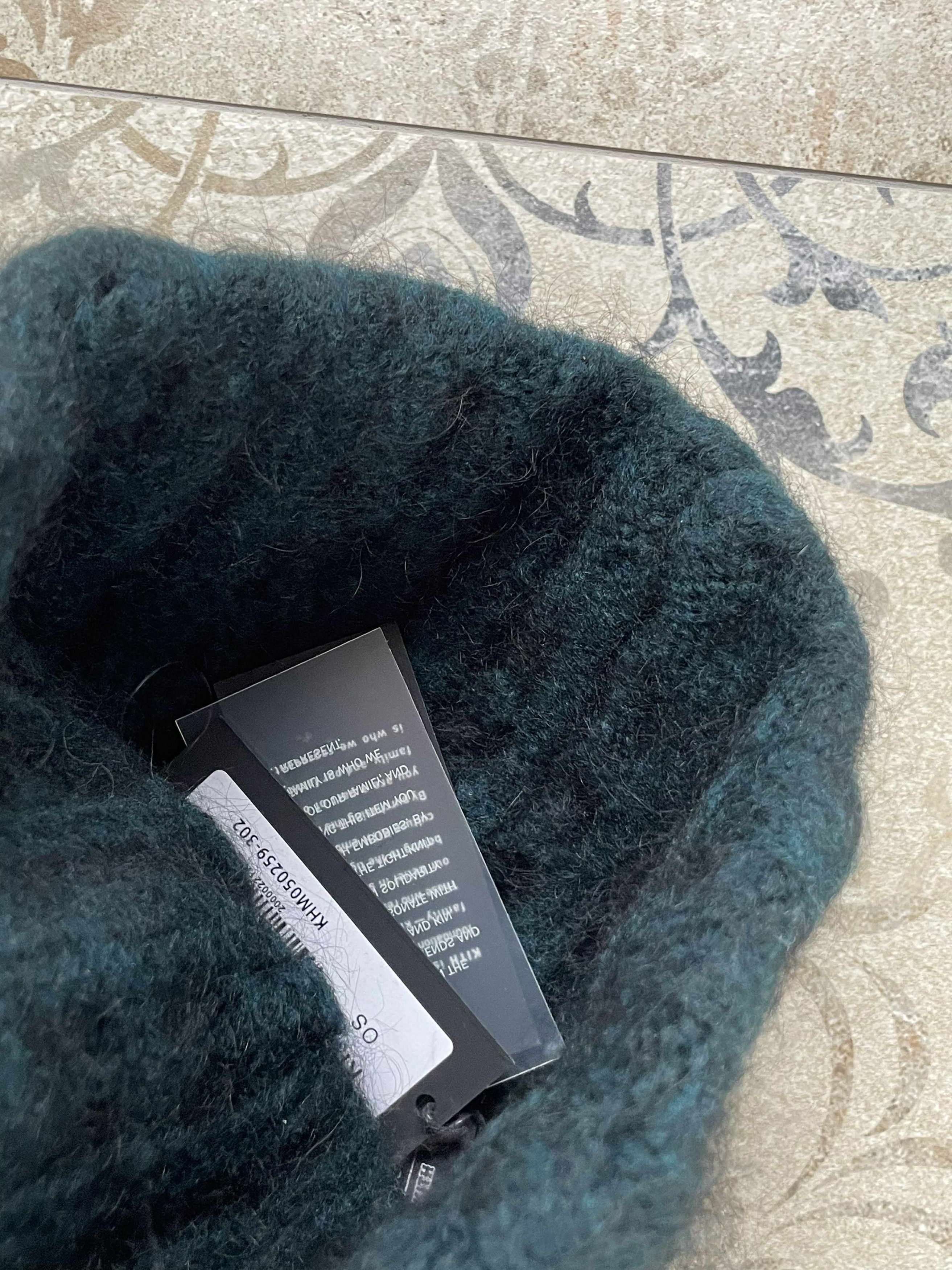 Kith Kith Kin Cable Knit Beanie Mohair Wool Stadium Rare Size ONE SIZE - 4 Thumbnail