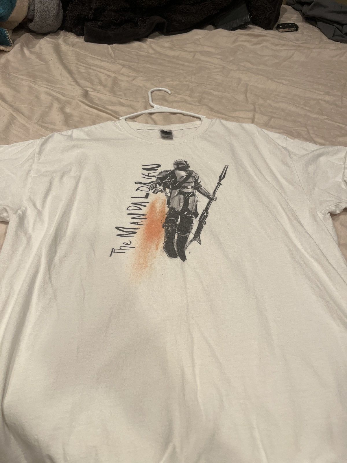 Star Wars Mandalorian T shirt Size US L / EU 52-54 / 3 - 3 Thumbnail