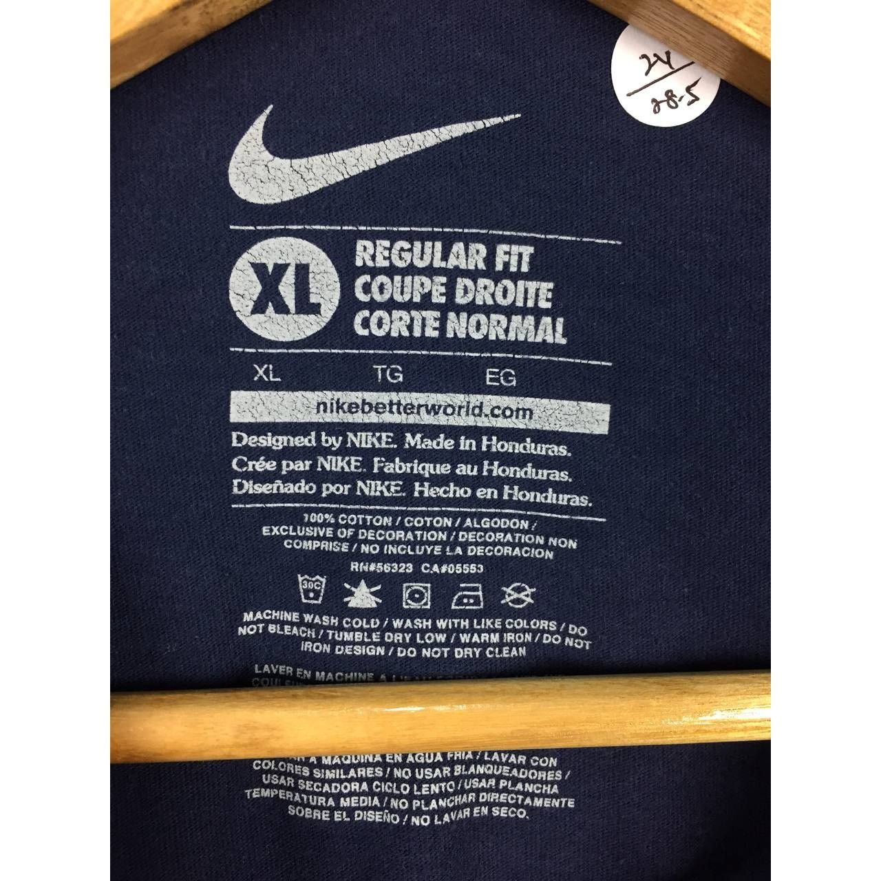 Nike Nike Just Do It Big Logo Regular Fit Tee Size XL Size US XL / EU 56 / 4 - 8 Thumbnail
