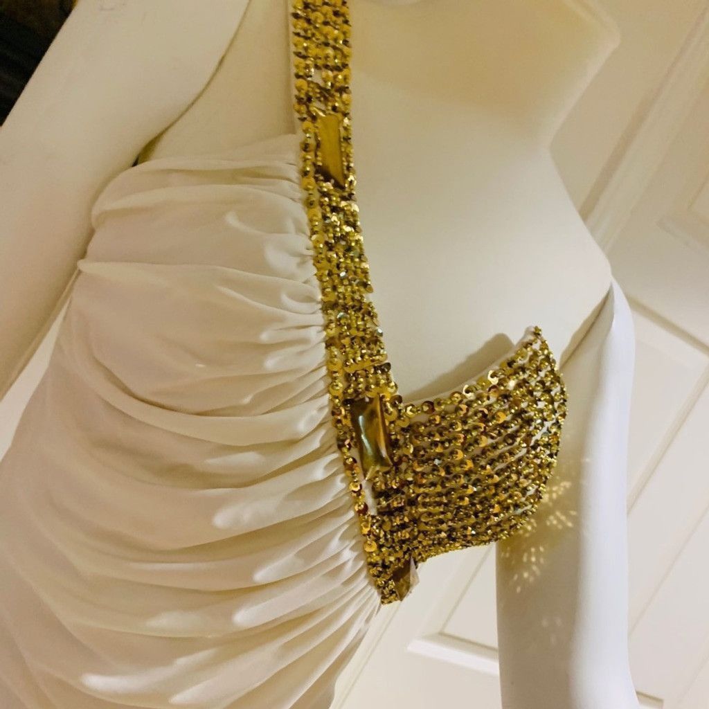 Other Gorgeous long Off-white dress in size S Size S / US 4 / IT 40 - 5 Thumbnail