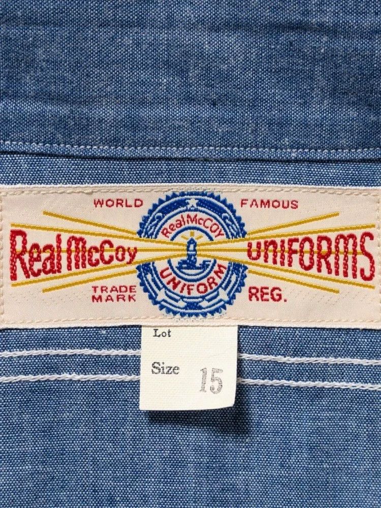 The Real McCoy's The REAL McCOY'S Size 15Youth Cloth Long Sleeve Shirt 2505- Size US S / EU 44-46 / 1 - 3 Thumbnail
