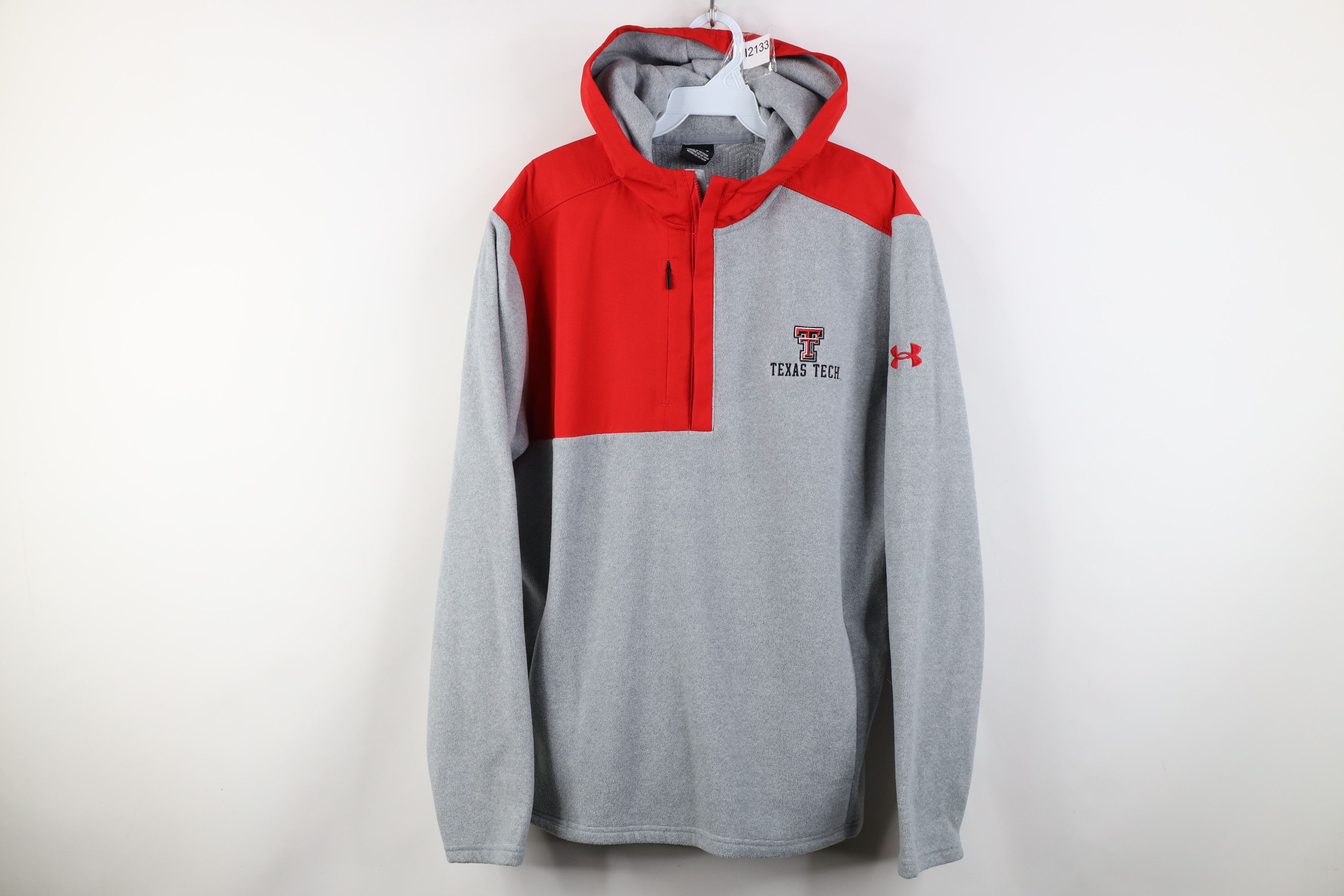 Under Armour Under Armour Tech University Half Zip Fleece Hooded Jacket Size US L / EU 52-54 / 3 - 1 Thumbnail