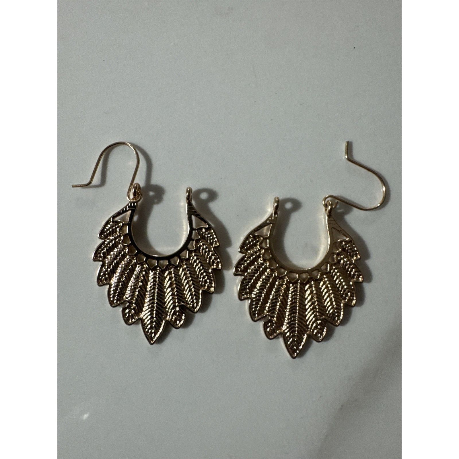 Other Bohemian Earrings Geometry Alloy Hook Dangle Gold Toned Size ONE SIZE - 2 Thumbnail