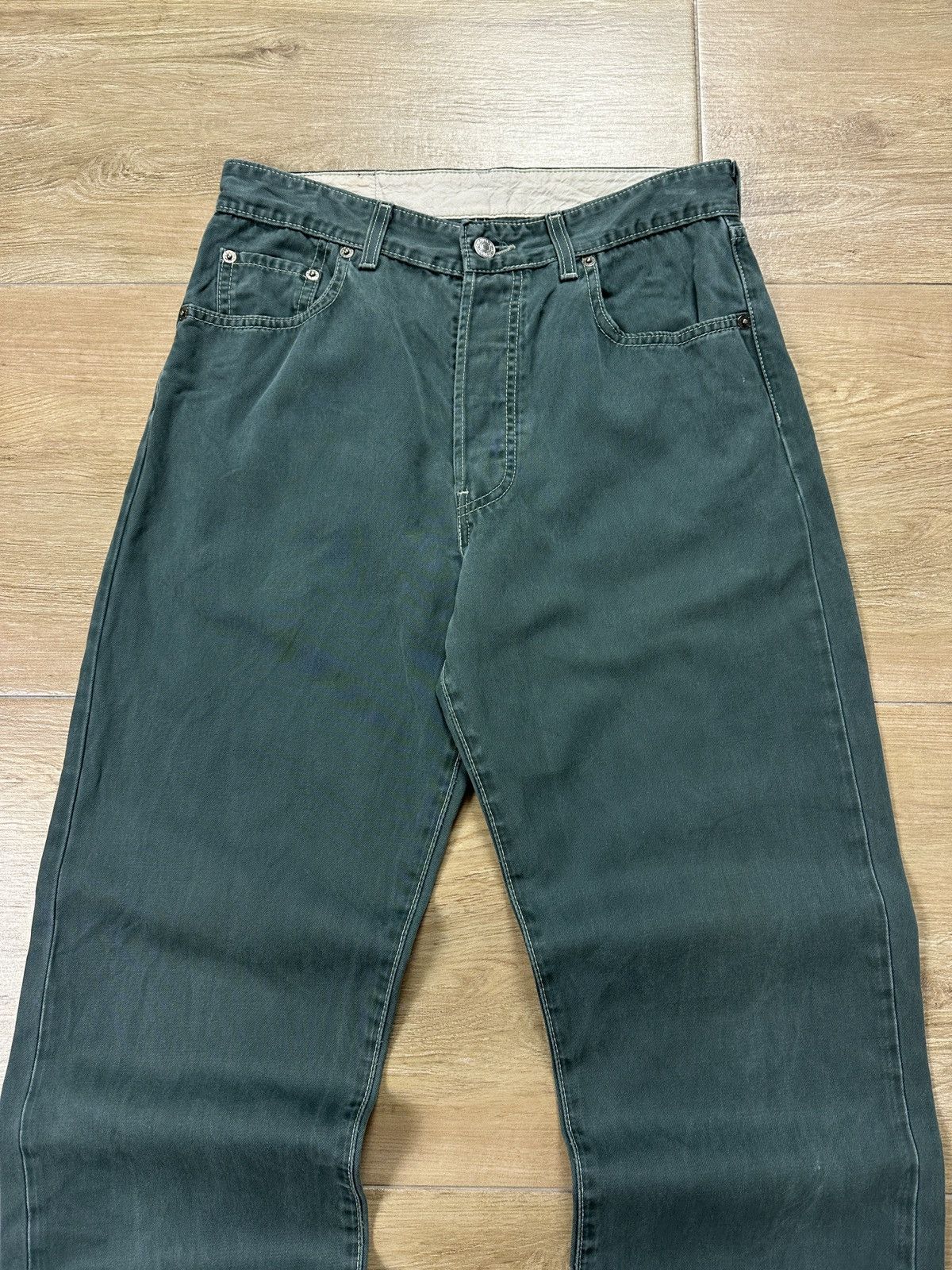Levi's × Vintage Vintage 90s Levi's 401 Distressed Jeans Size US 32 / EU 48 - 11 Thumbnail