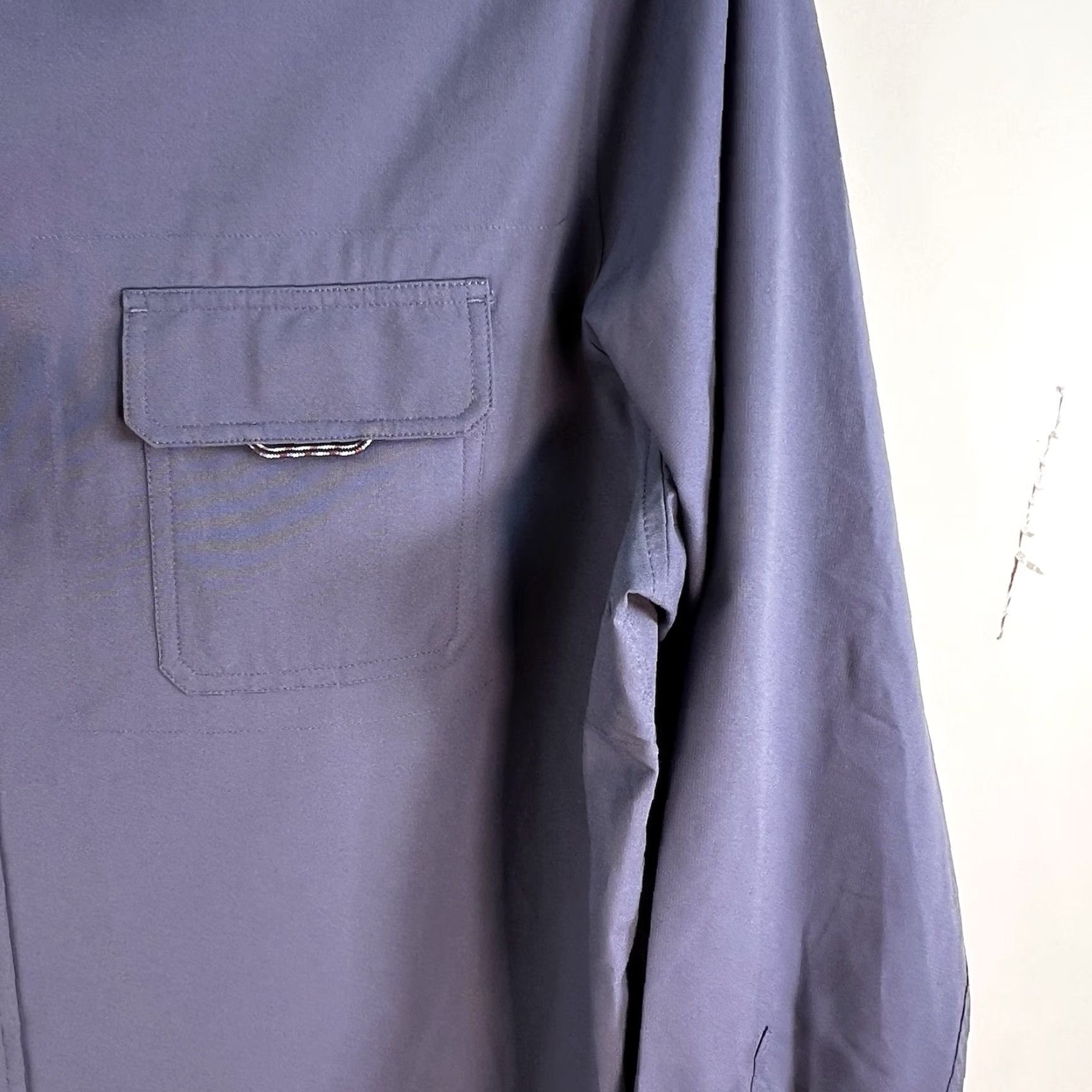 Roundtree & Yorke VINTAGE Roundtree & Yorke Outdoor Long Sleeve Button-Up Shirt Mens 3XT Blue Size US XXL / EU 58 / 5 - 3 Thumbnail