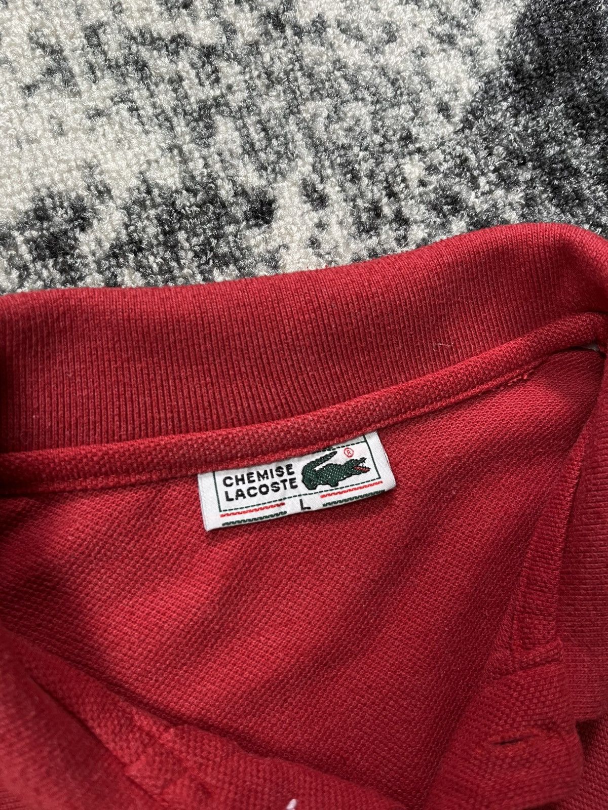 Lacoste × Vintage Vintage Lacoste Chemise Polo Shirt 90’s Y2K Size US M / EU 48-50 / 2 - 5 Thumbnail