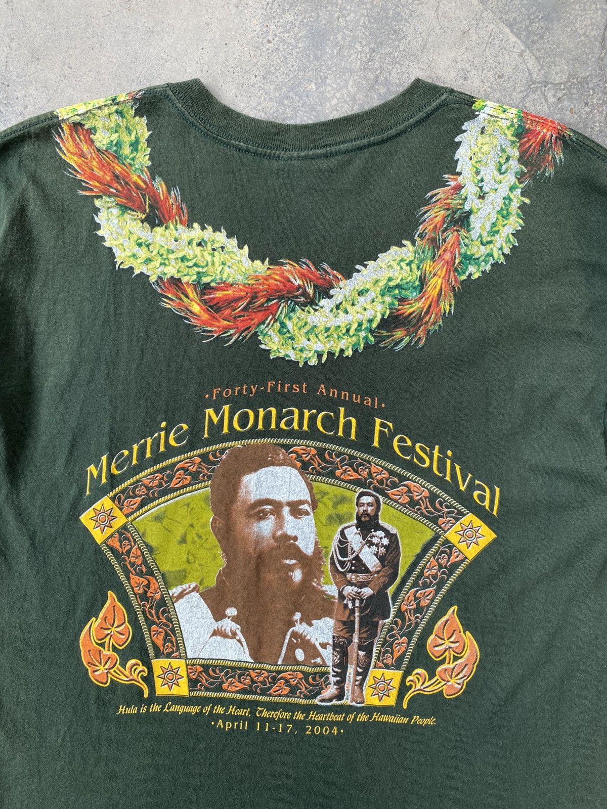 Vintage Sick🔥Vintage Merrie Monarch Hawai Rap Tees Size US L / EU 52-54 / 3 - 6 Thumbnail