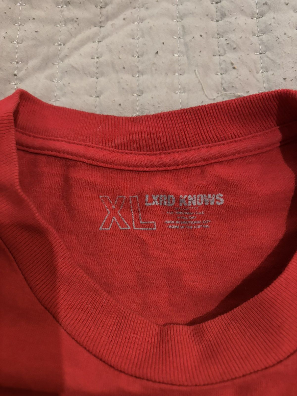 Lxrdknows OG LXRD KNOWS UZI TEE Size US XL / EU 56 / 4 - 3 Thumbnail