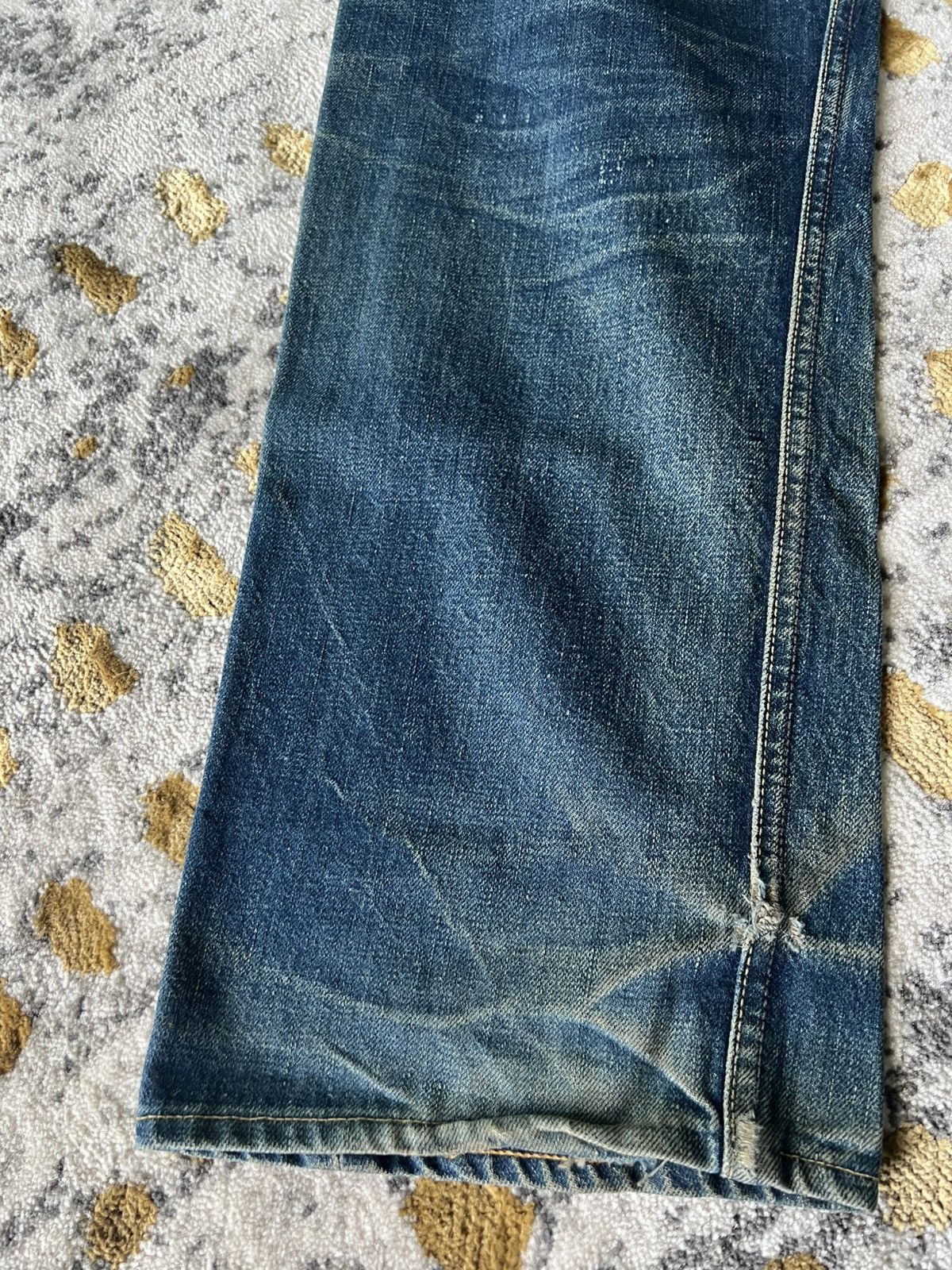 Lee × Vintage Lee 2101 reproduction model World War II model denim Size 35" - 13 Thumbnail