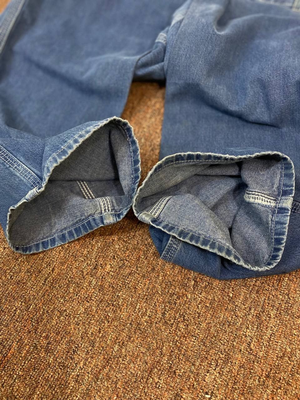 Carhartt carhartt carpenter baggy denim distressed Size US 36 / EU 52 - 6 Thumbnail