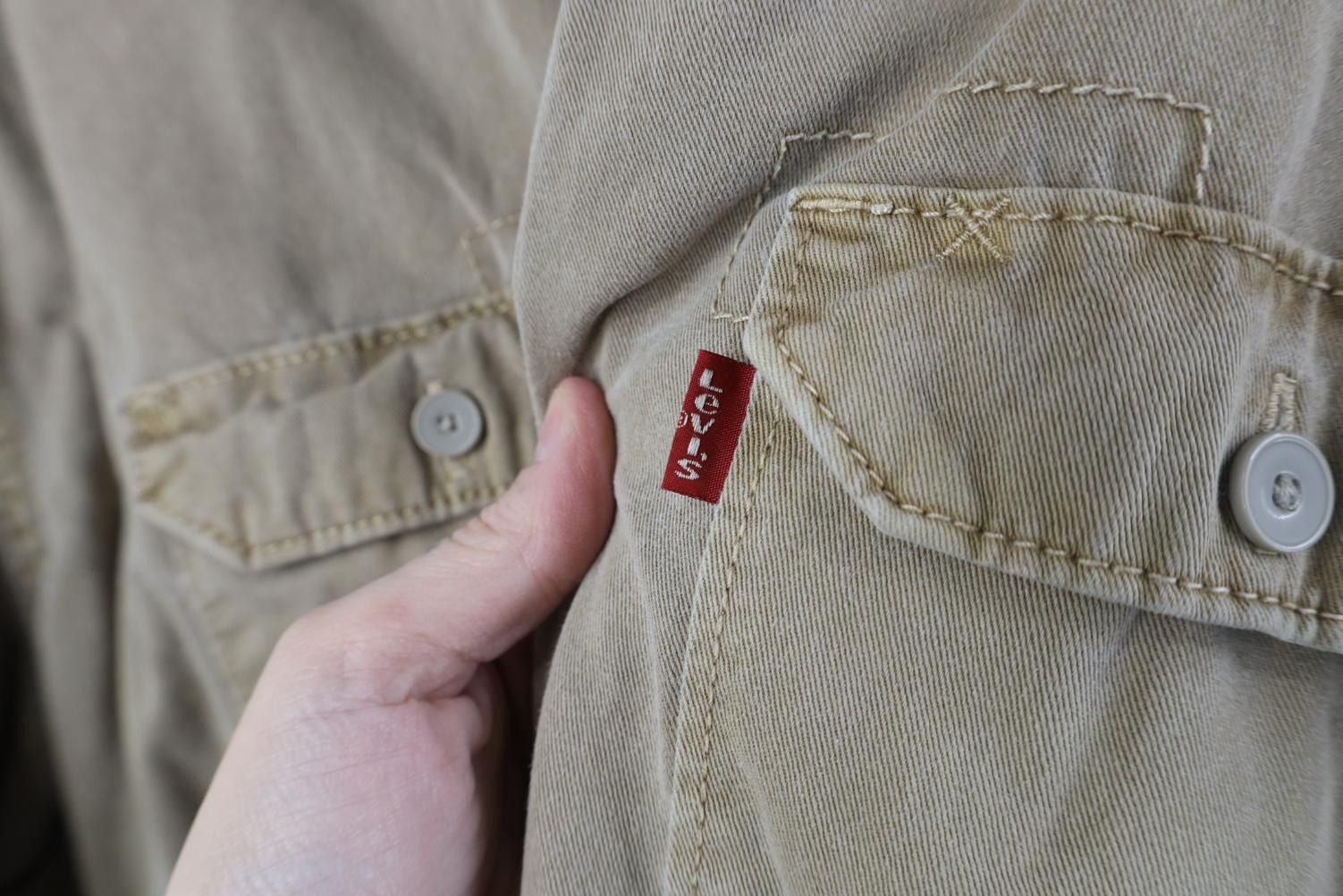 Levi's Vintage Levis Pigment Dye Stonewash Twill Shirt Jacket Size US XL / EU 56 / 4 - 6 Thumbnail