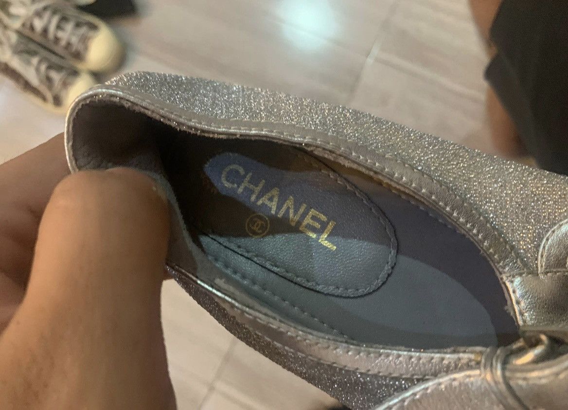 Chanel Chanel ballet flats glitter Size US 5 / IT 35 - 6 Thumbnail