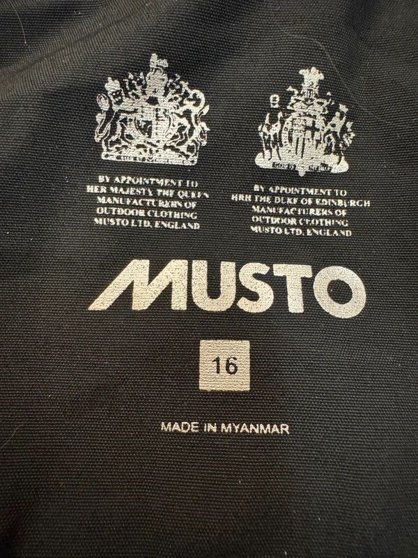 Musto Musto Sardinia BR1 Sailing Yachting Jacket Waterproof 16 XL Size XL / US 12-14 / IT 48-50 - 12 Thumbnail