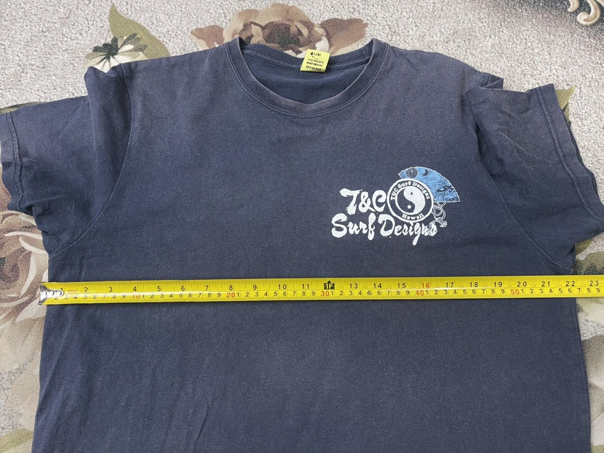 Japanese Brand Vintage T&C Surf Hawaii Tshirt Faded Big Logo Streetwear Size US L / EU 52-54 / 3 - 4 Thumbnail