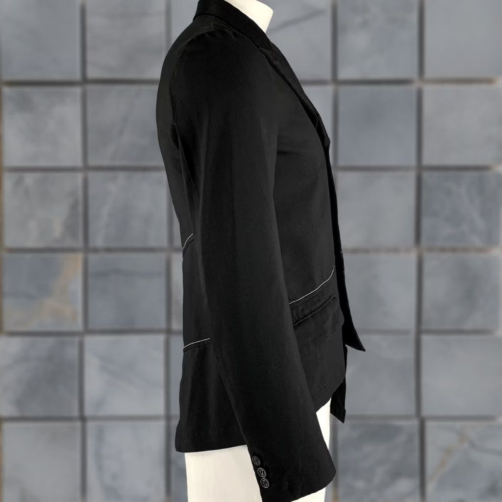 Comme des Garcons Girl COMME des GARCONS Size XL Black Contrast Stitch Polyester Jacket Size US XL / EU 56 / 4 - 1 Thumbnail