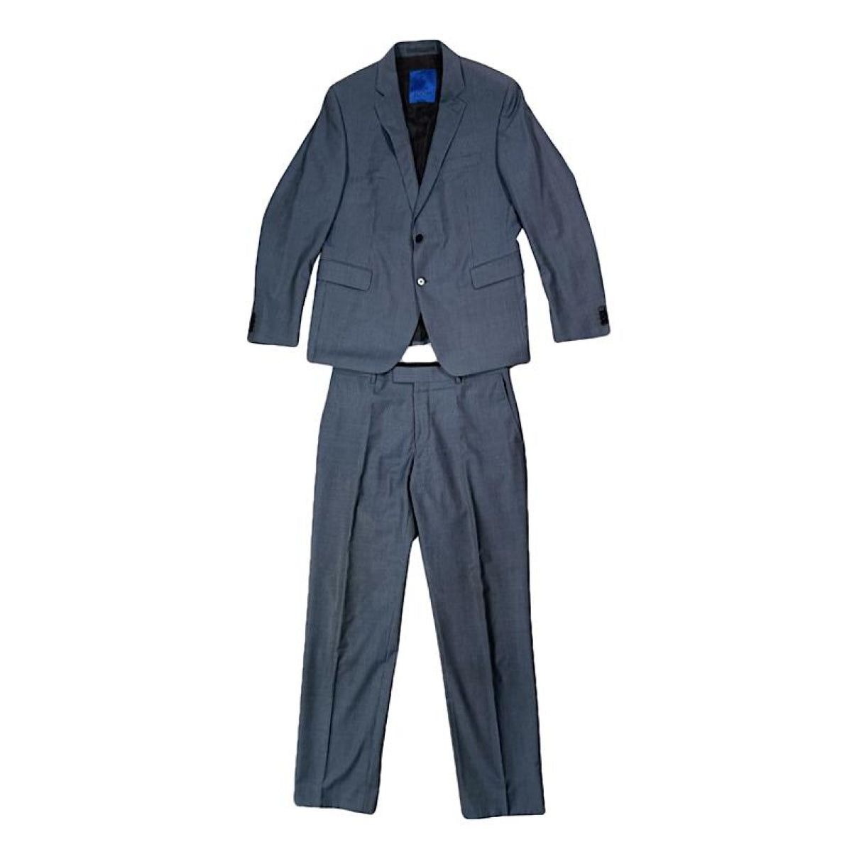 Joop! Blue Cotton Suit Size 34" / US 12 / IT 48 - 1 Thumbnail