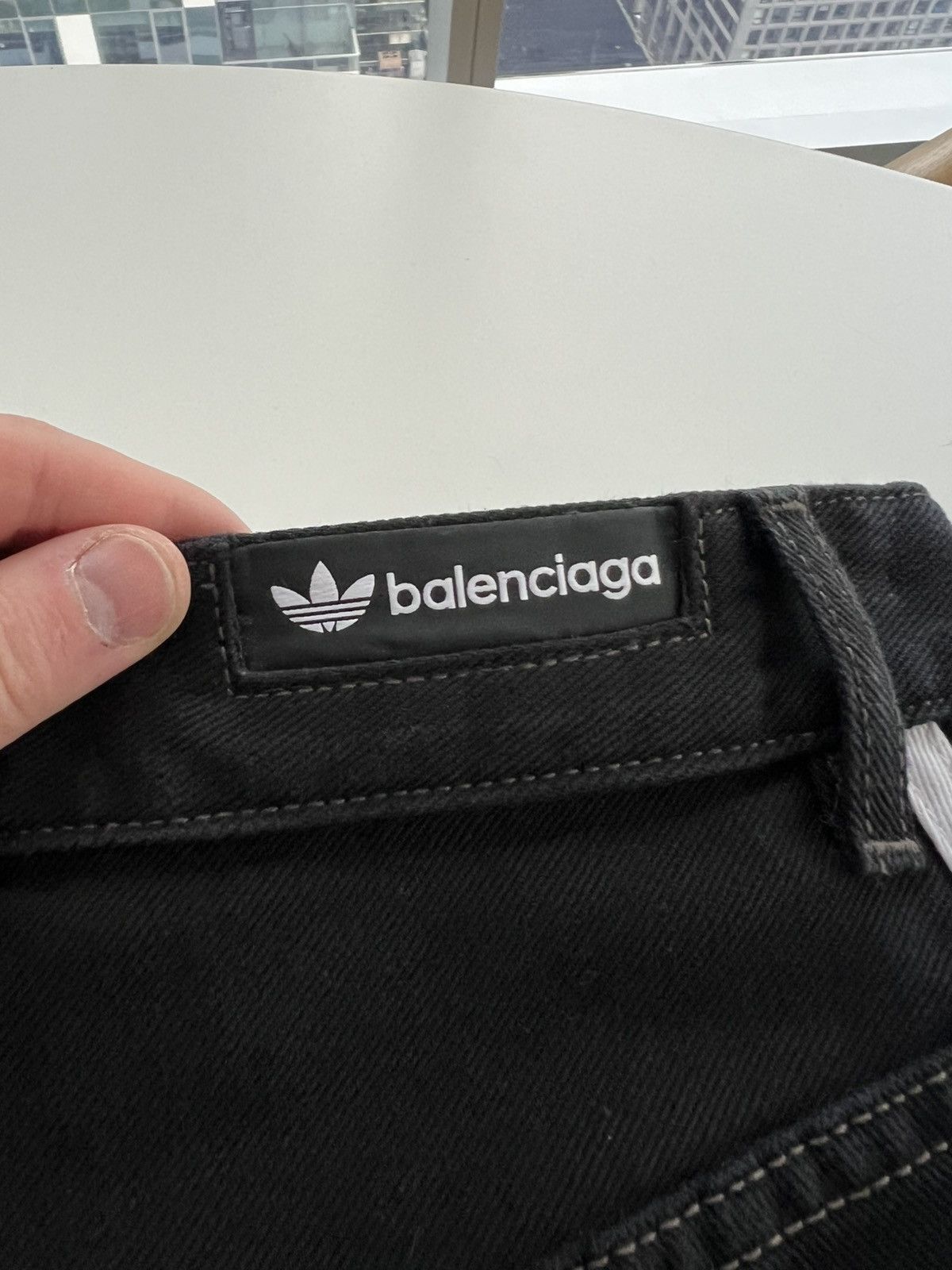 Adidas × Balenciaga Balenciaga Adidas Destroyed striped shorts Size US 30 / EU 46 - 5 Thumbnail