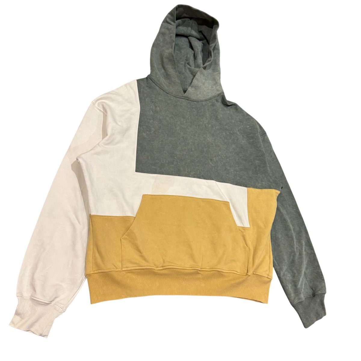 Japanese Brand ROADLESS Italy Colorblock Hoodie | Rare Designer Streetwear Size US M / EU 48-50 / 2 - 3 Thumbnail