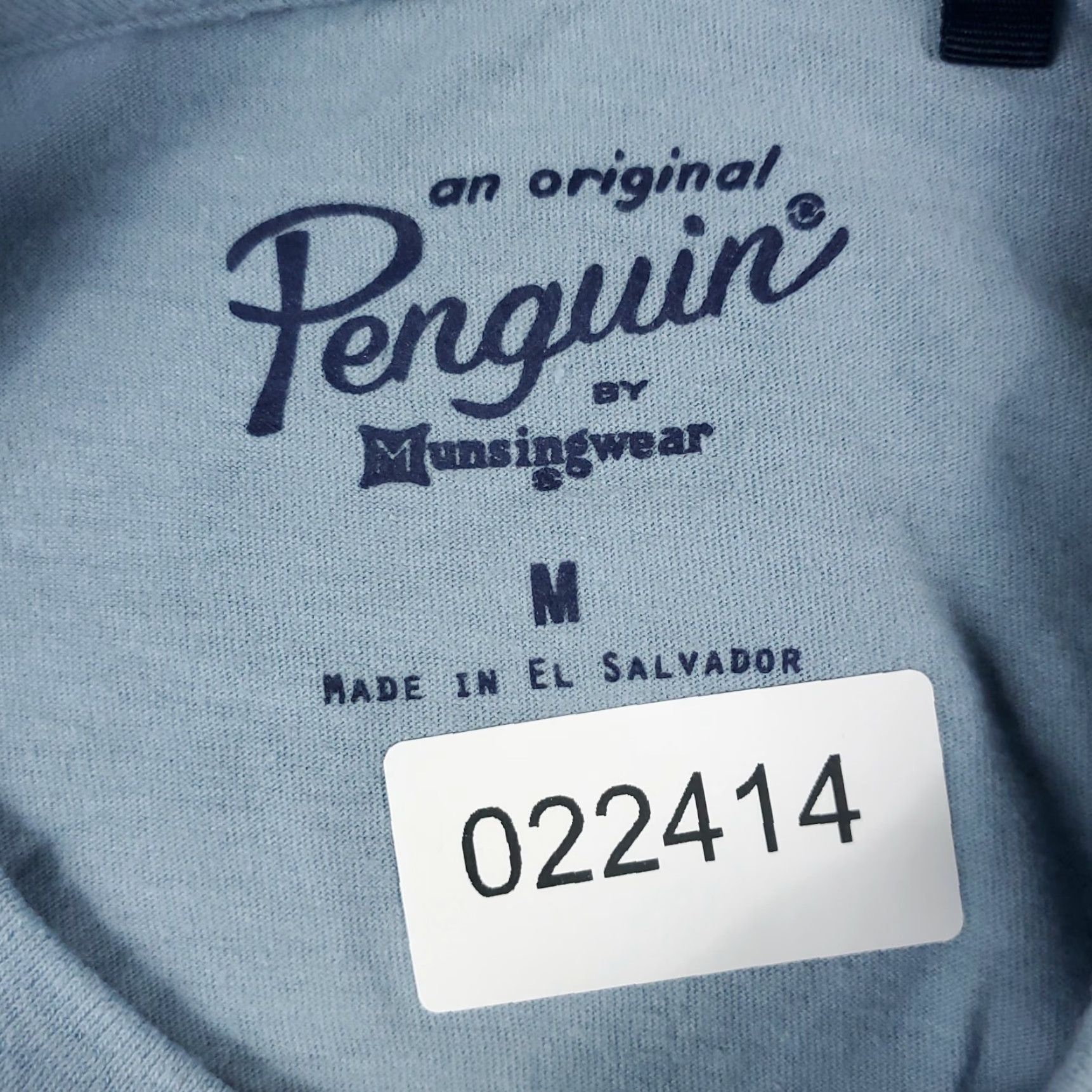 Original Penguin Original Penguin T-Shirt Mens Medium Blue Graphic Casual Short Sleeve Size US M / EU 48-50 / 2 - 7 Thumbnail