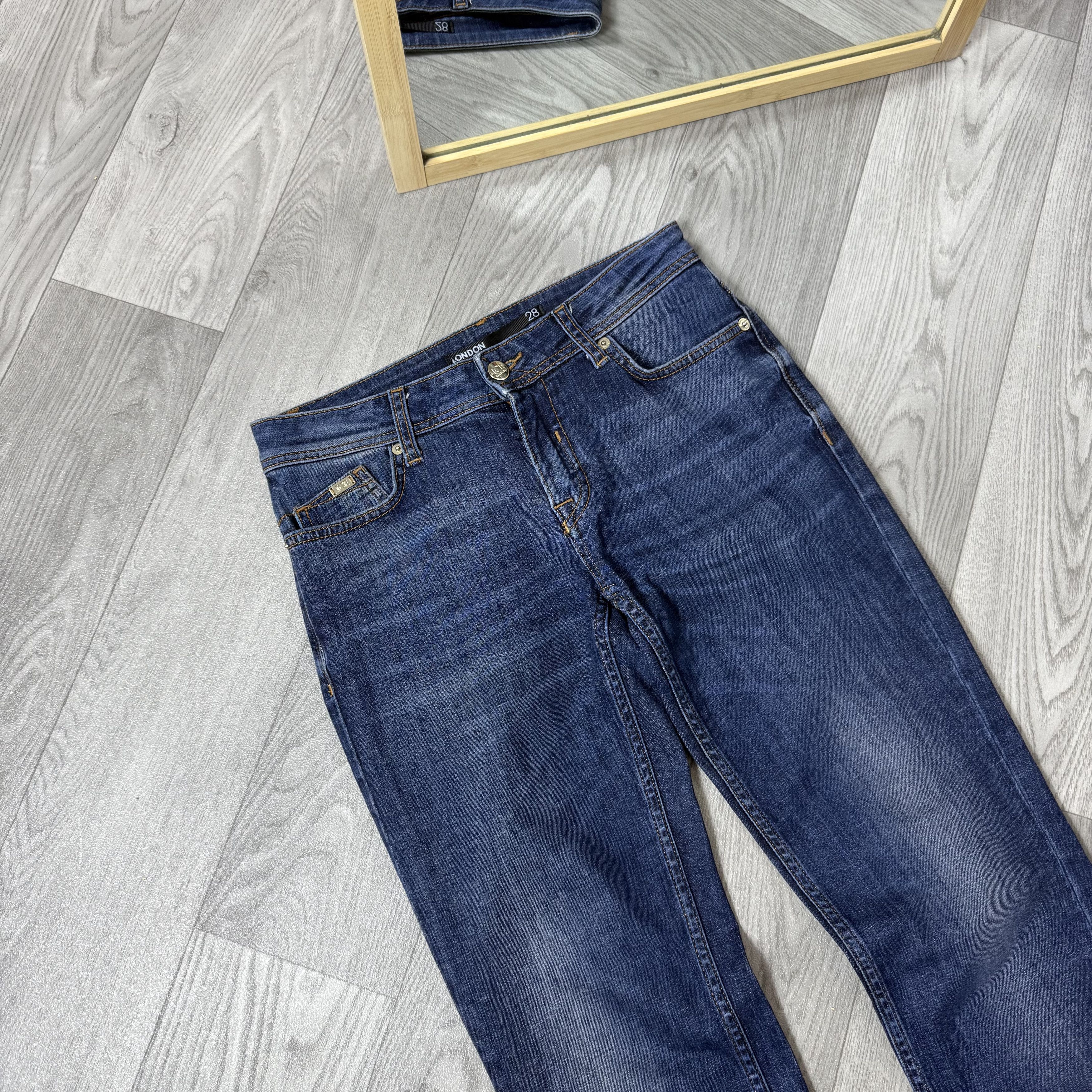 Iceberg Vintage ICE Iceberg London 00s Rare Miss Cianca Jeans Pants Size 28" / US 6 / IT 42 - 10 Thumbnail