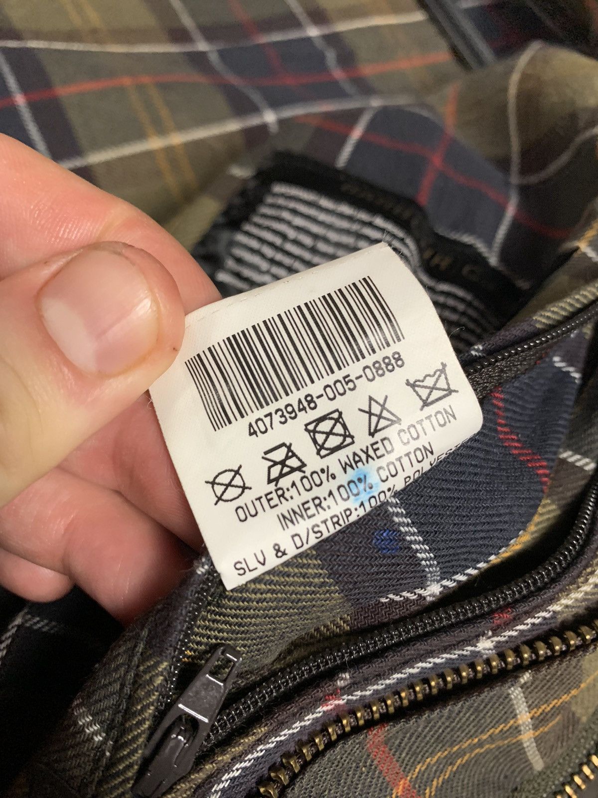 Barbour × Vintage Vintage Barbour Waxed jacket England Size US S / EU 44-46 / 1 - 15 Thumbnail