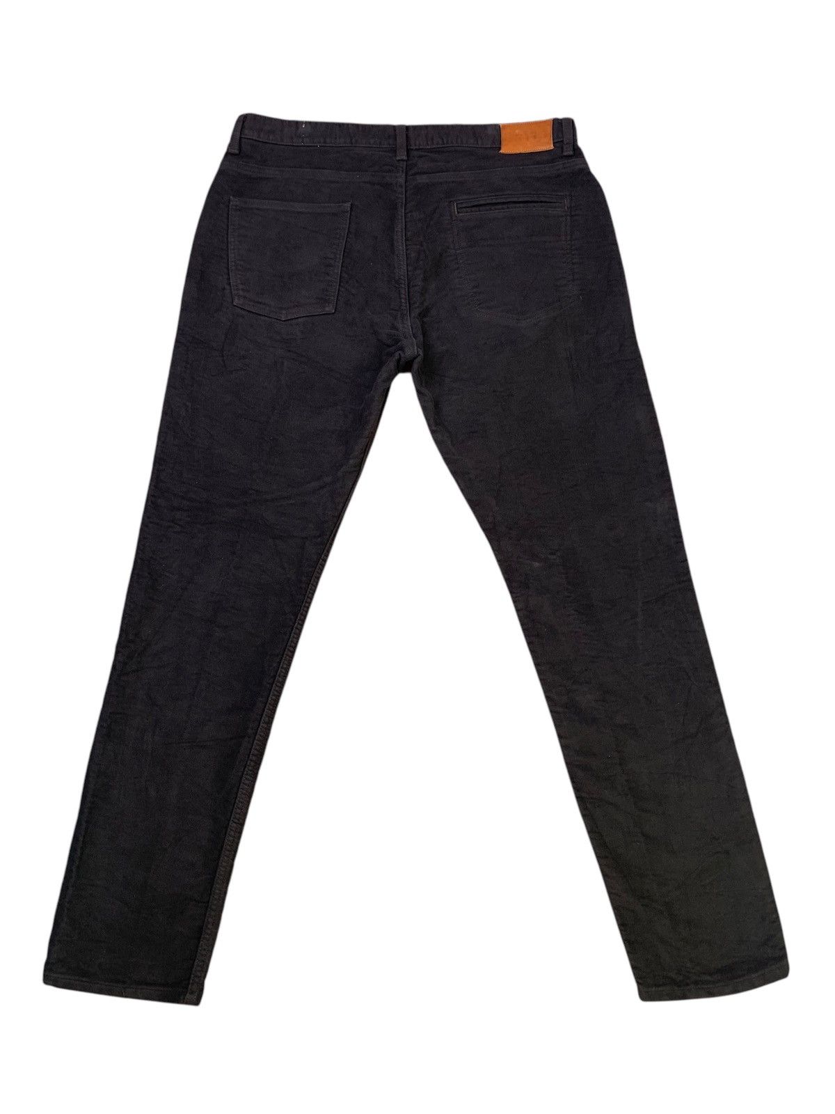 Billy Reid Billy Reid Moleskin Black Pants Size US 36 / EU 52 - 4 Thumbnail