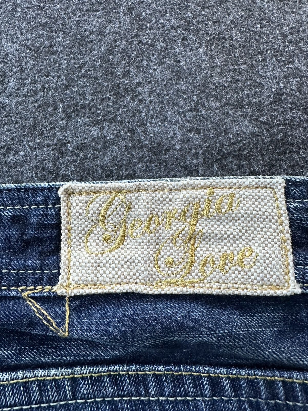 14th Addiction × Beauty Beast × If Six Was Nine Vintage Flare Georgia Love Denim D231 Size US 28 / EU 44 - 15 Thumbnail