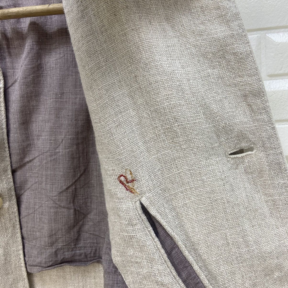 45rpm Vintage 45rpm by Kiro Hirata 100% Linen Long Coat Size US S / EU 44-46 / 1 - 16 Thumbnail