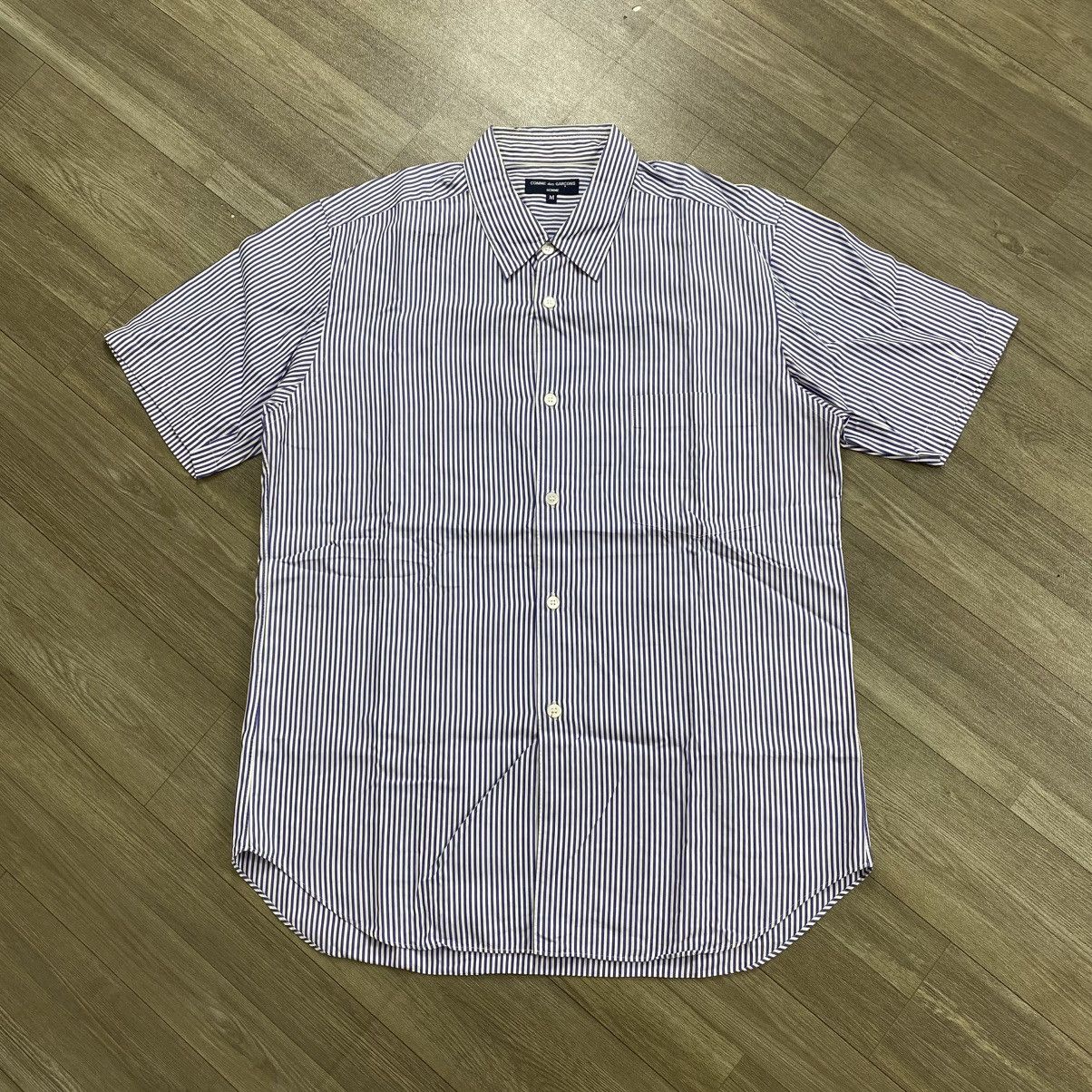 Comme des Garcons Homme 🇯🇵SS09 Comme des Garçons Homme CDG Striped Shirt Designer Size US M / EU 48-50 / 2 - 1 Thumbnail