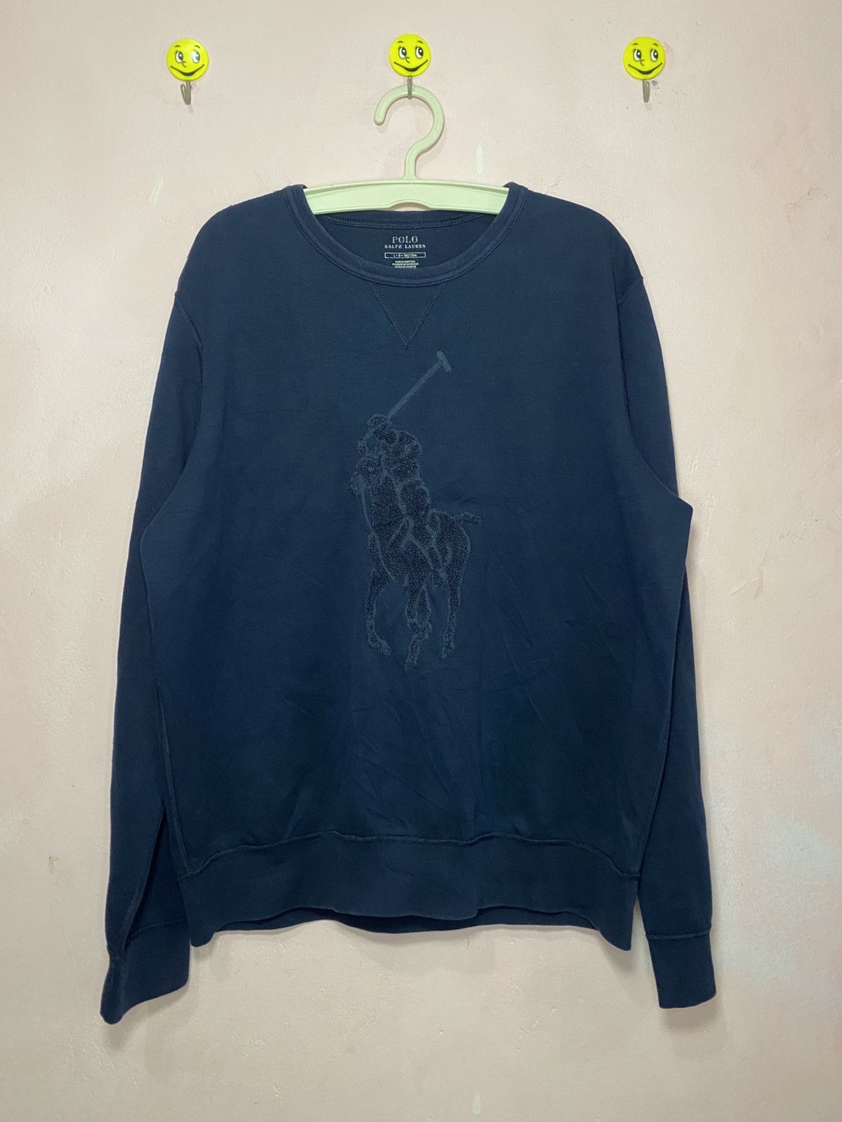 Polo Ralph Lauren × Ralph Lauren Polo ralph lauren men's navy sweatshirt Size US L / EU 52-54 / 3 - 2 Thumbnail