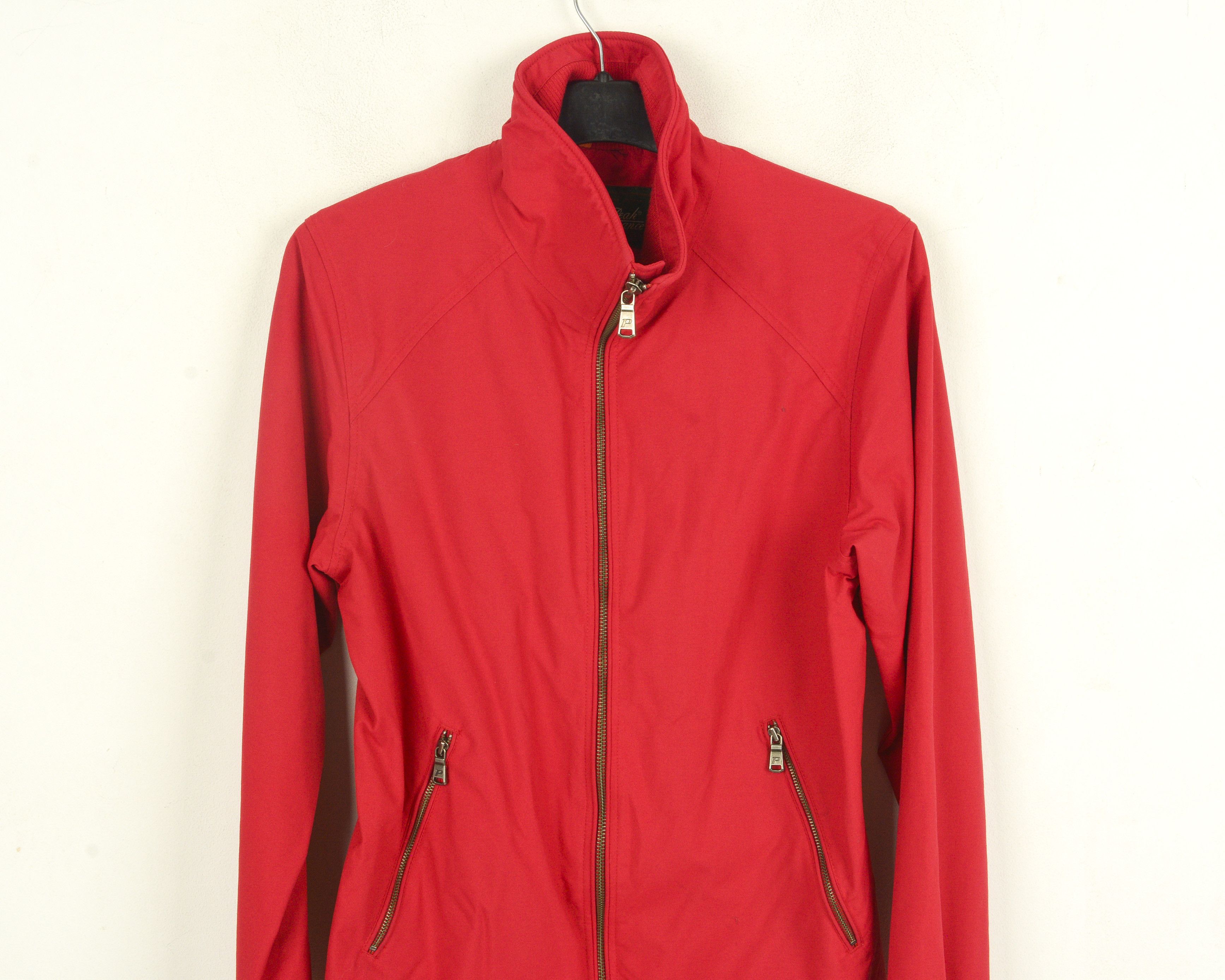 Peak Performance WSEASIDE S Womens Jacket Coat Red Zip Up Windbreaker Size S / US 4 / IT 40 - 2 Thumbnail