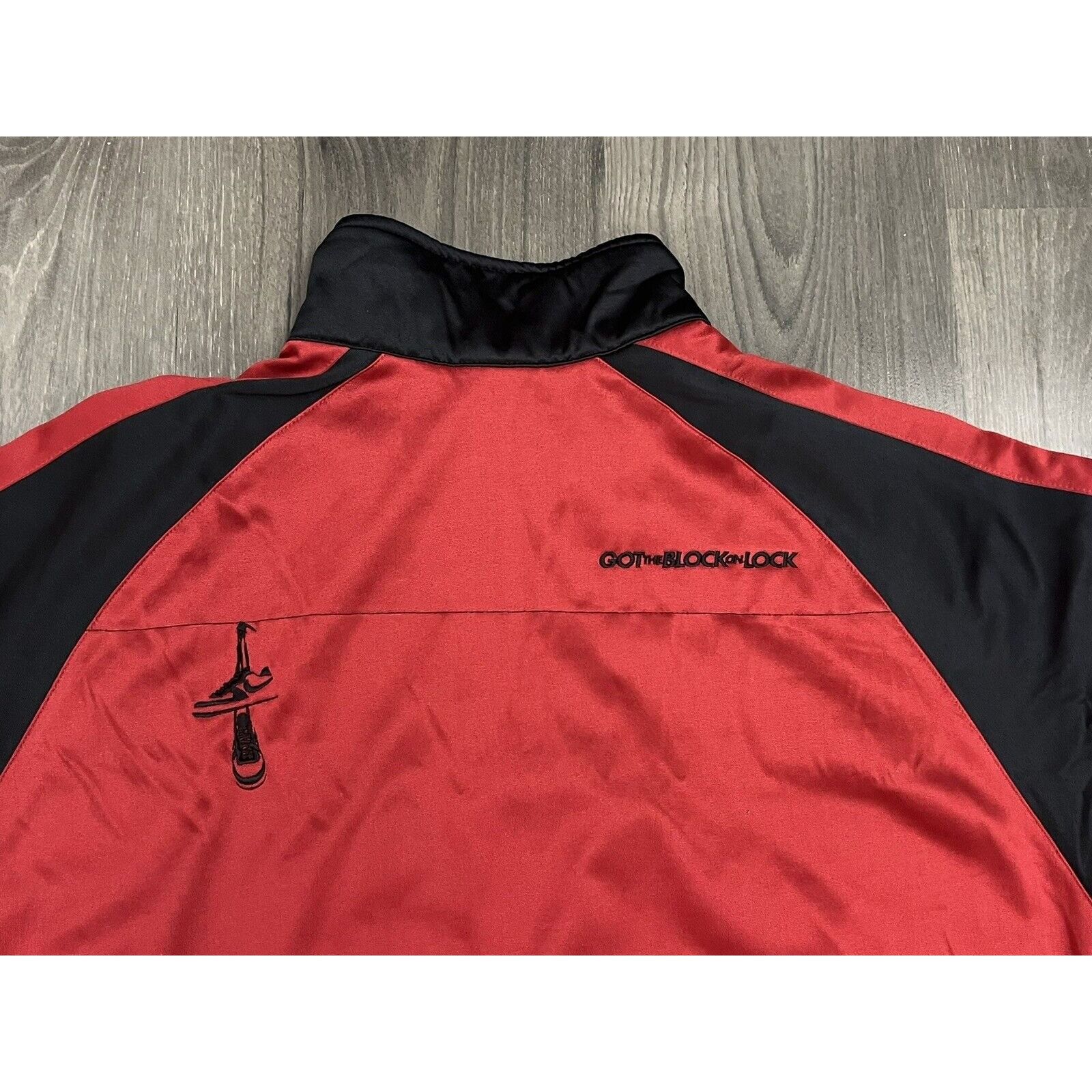Nike VTG Nike Track Jacket Mens XL Got The Block On Lock Air Forc Size US XL / EU 56 / 4 - 10 Thumbnail