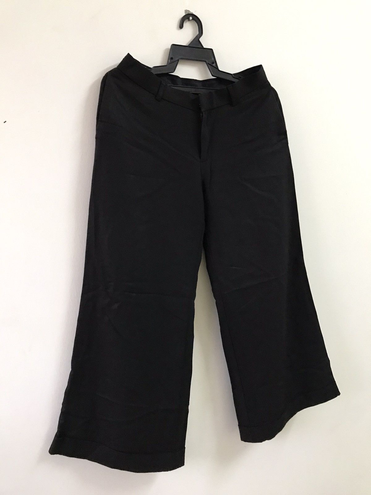 Jean Paul Gaultier Jean Paul Gaultier Black Wool Tailored dress Pants Size US 29 - 12 Thumbnail