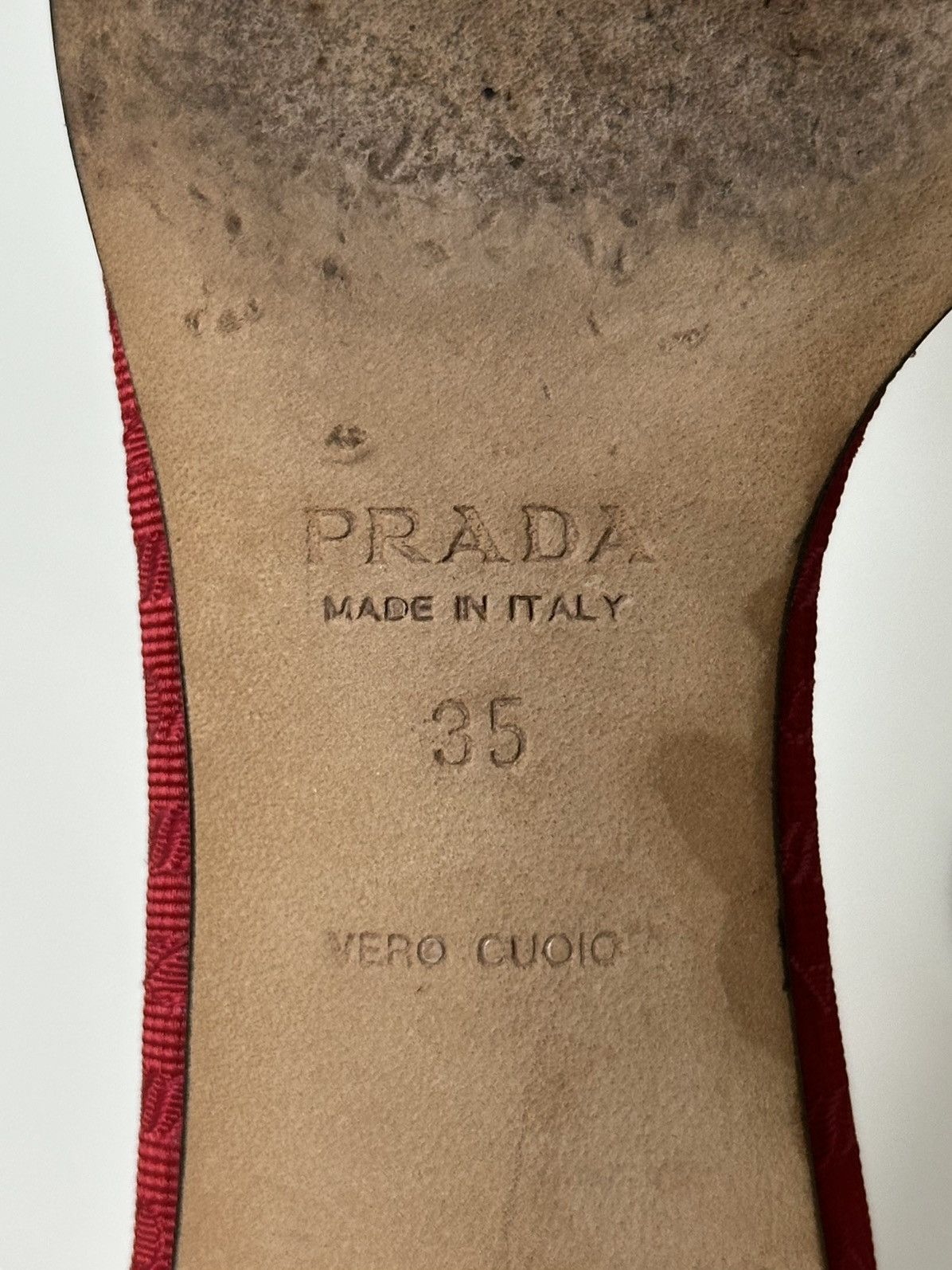 Prada PRADA Nylon Logo Sandals Size US 5 / IT 35 - 8 Thumbnail
