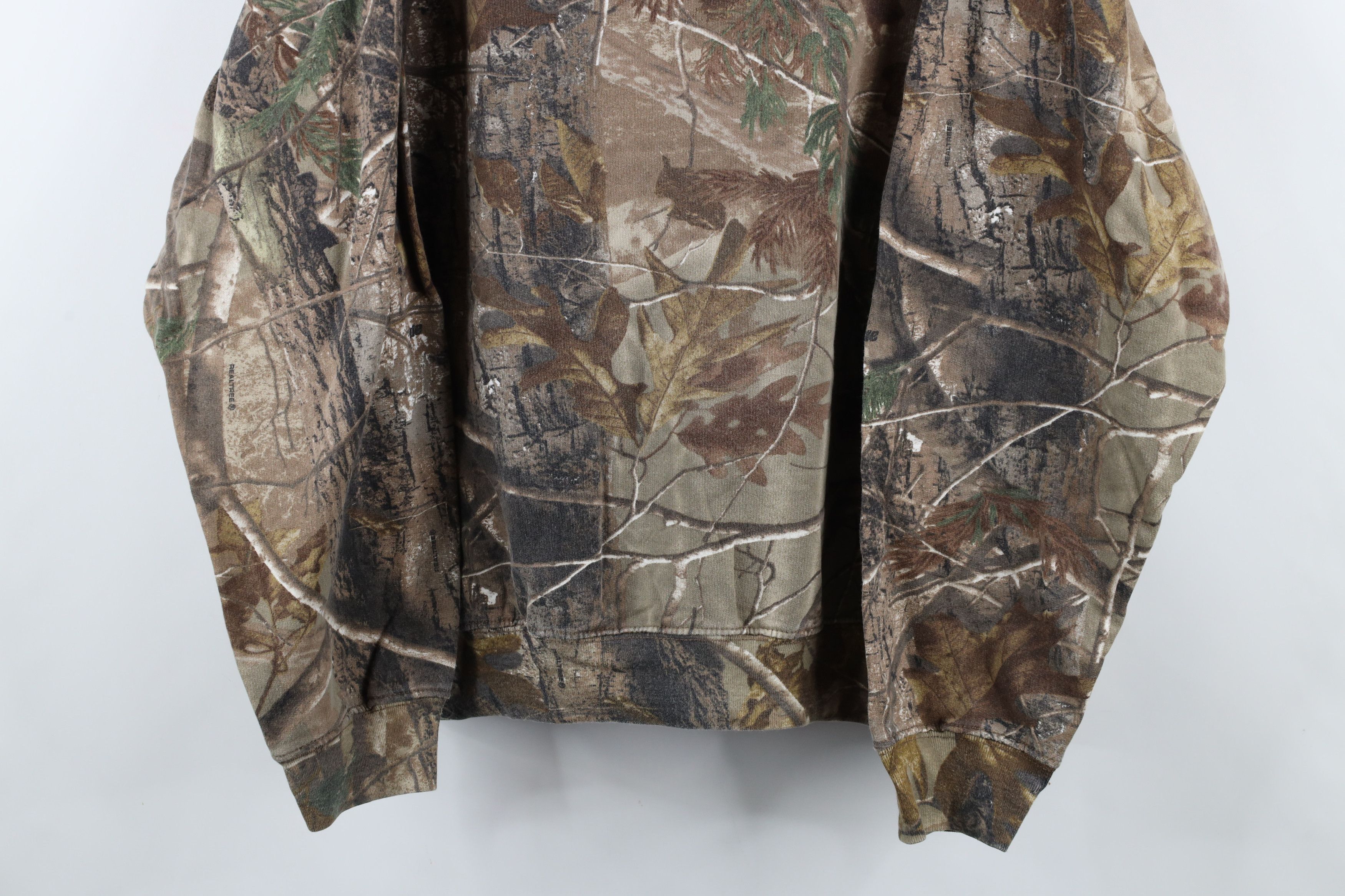 Vintage Vintage 90s Streetwear Camouflage Crewneck Sweatshirt Size US XL / EU 56 / 4 - 3 Thumbnail