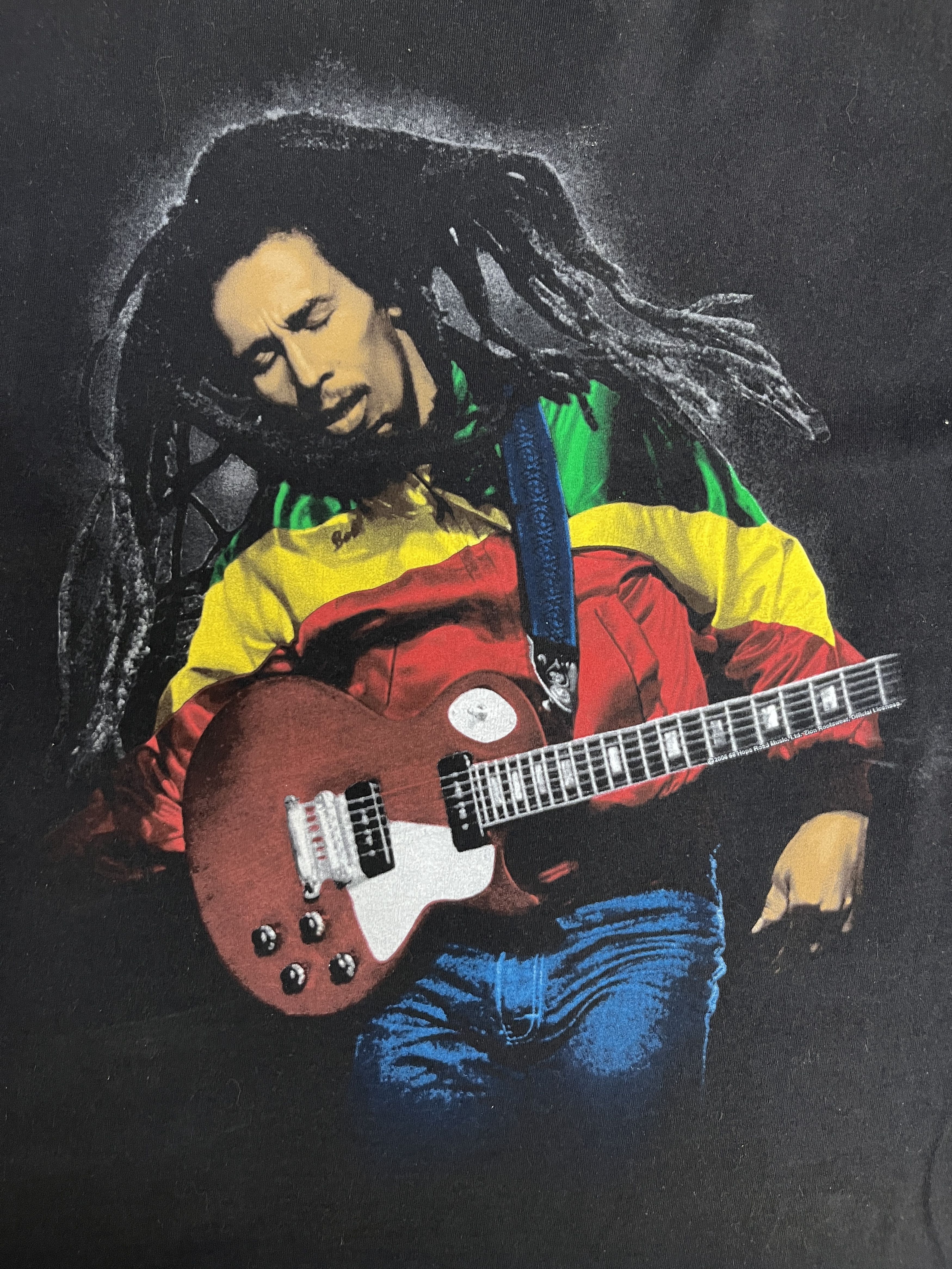 Vintage Bob Marley Vintage Black T-Shirt Tee Size US M / EU 48-50 / 2 - 2 Thumbnail