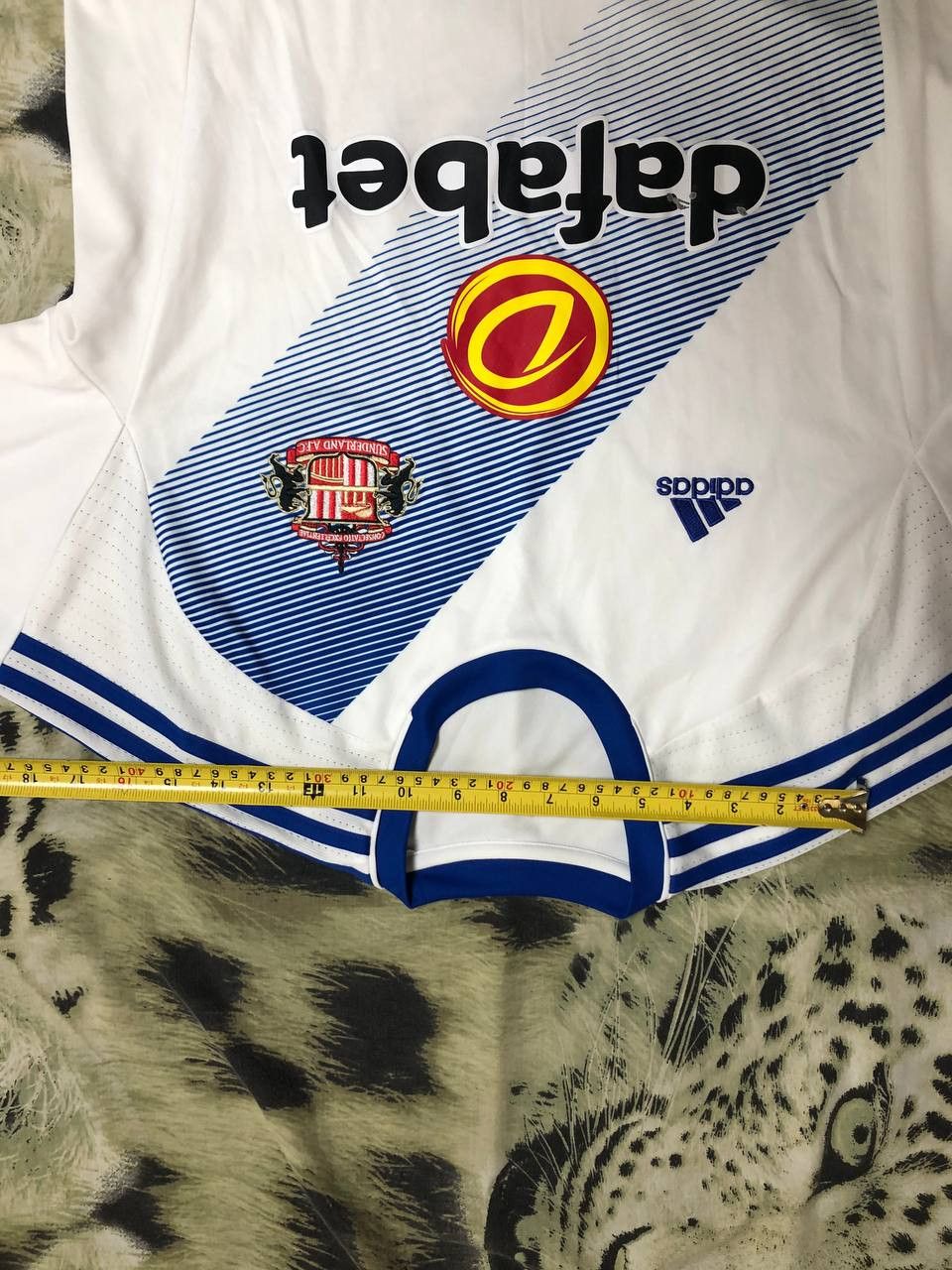 Adidas Sunderland International Club Adidas Soccer Shirts Size US L / EU 52-54 / 3 - 12 Thumbnail