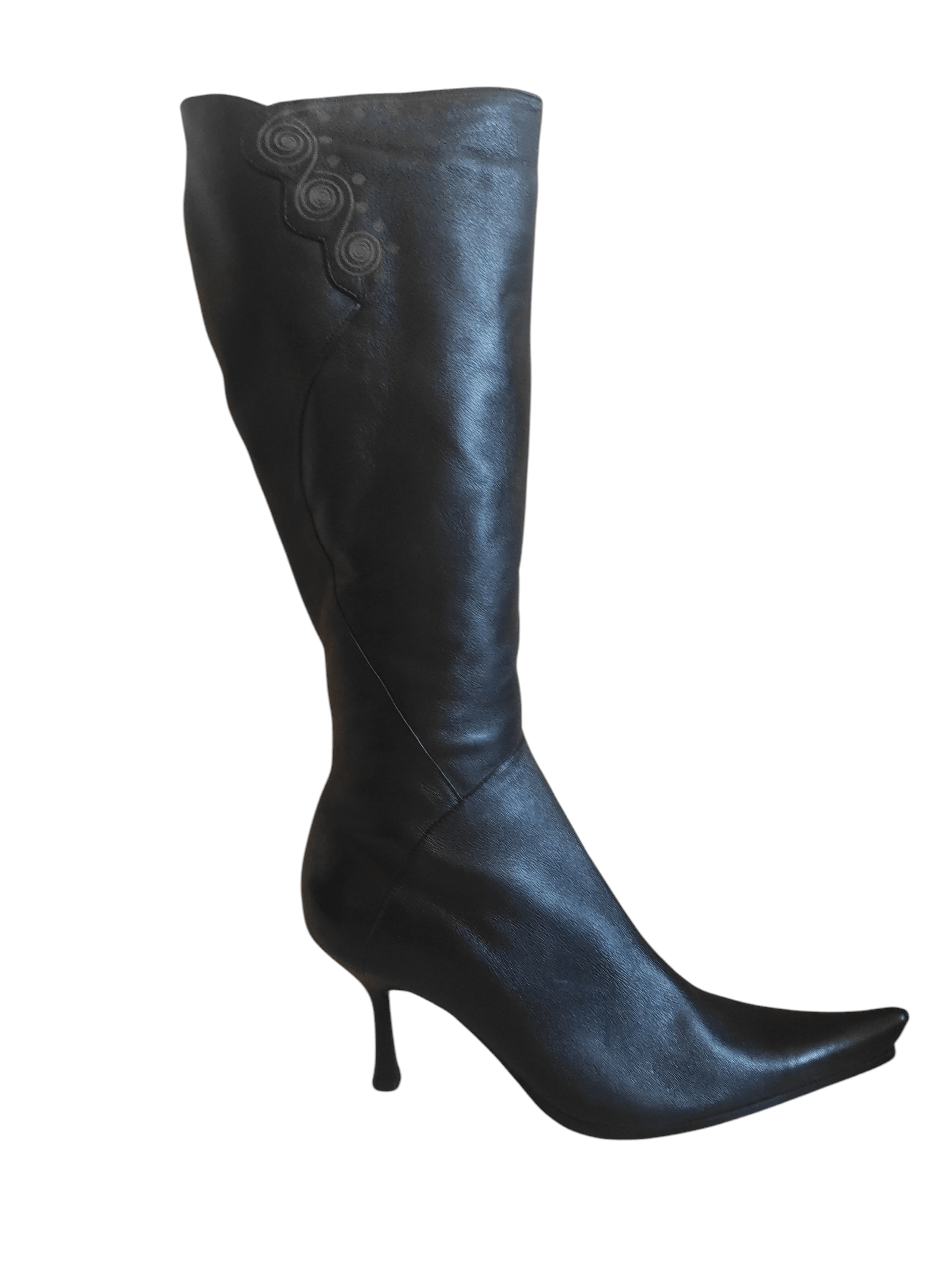 Red Wing Red Wing pointy toe Women's Mid Calf knee High Heel Boots Size US 7 / IT 37 - 3 Thumbnail