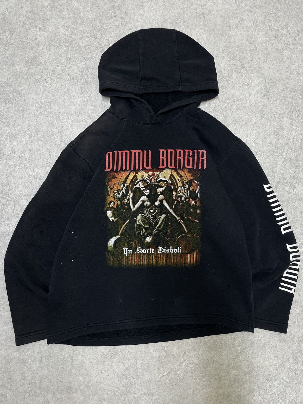 Band Tees Y2K Tour DIMMU BORGIR In Sorte Diaboli Screen Star Size US L / EU 52-54 / 3 - 1 Thumbnail