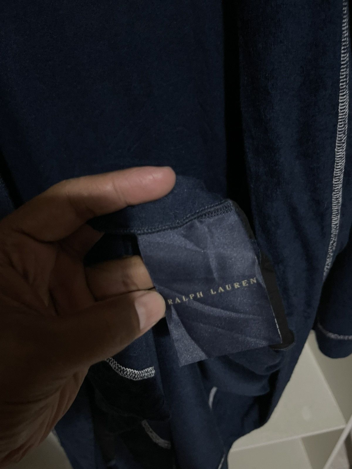 Polo Ralph Lauren Polo Ralph Lauren Polo Bear Logo Sleeping Robe Size US L / EU 52-54 / 3 - 4 Thumbnail