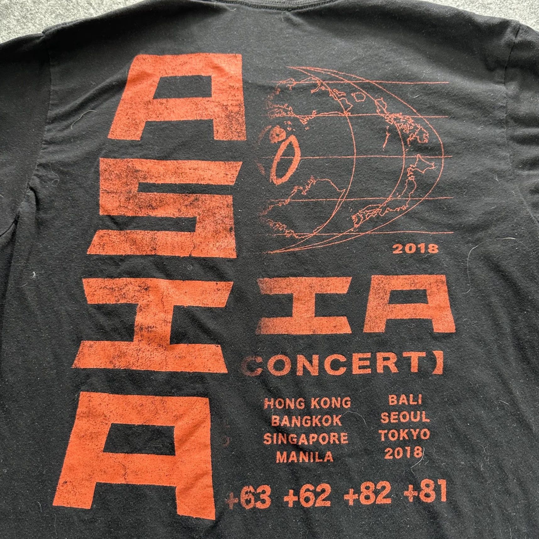 Olive XO Asia Live In Concert Shirt Mens L Black 2018 Tour Graphic Music Tee Size US L / EU 52-54 / 3 - 7 Thumbnail