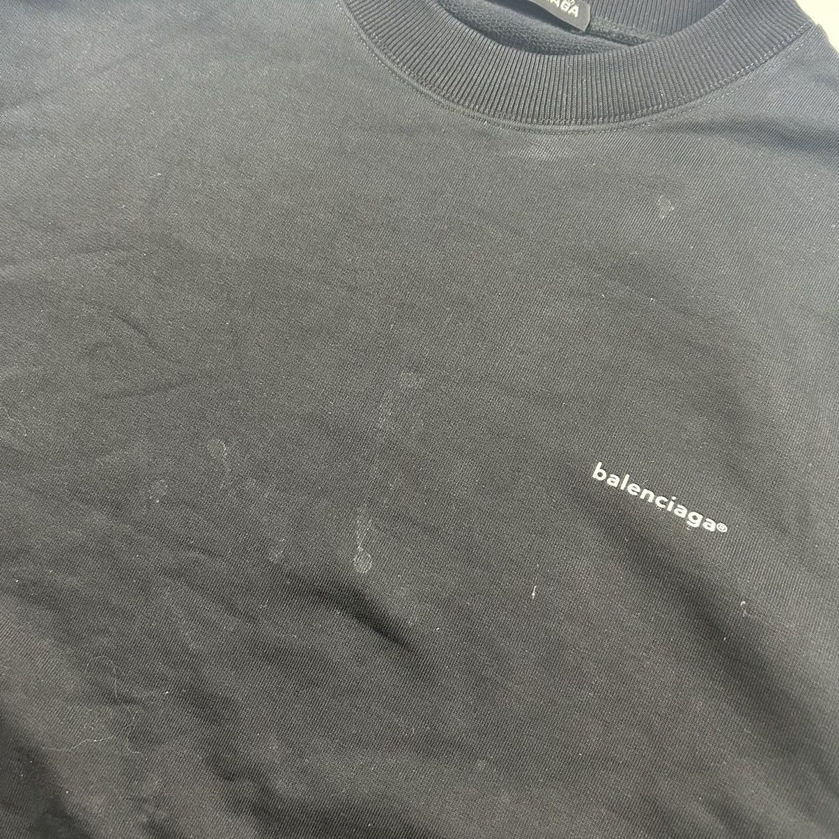 Balenciaga Balenciaga Classic Crewneck Size US XL / EU 56 / 4 - 7 Thumbnail