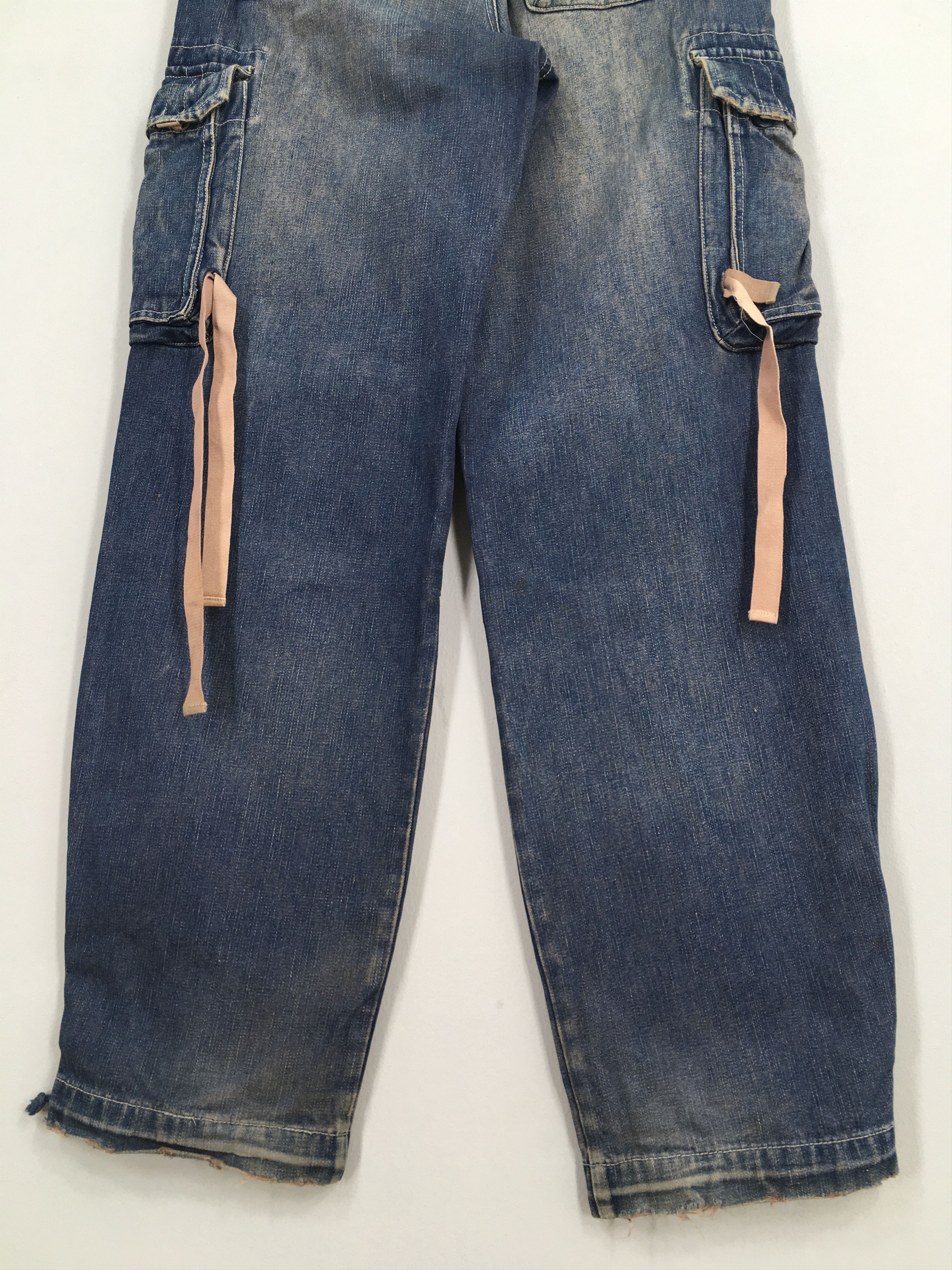 Hobo Size 29x30 Japanese 291295 Homme Cargo Carpenter Pants S674 Size US 29 - 10 Thumbnail