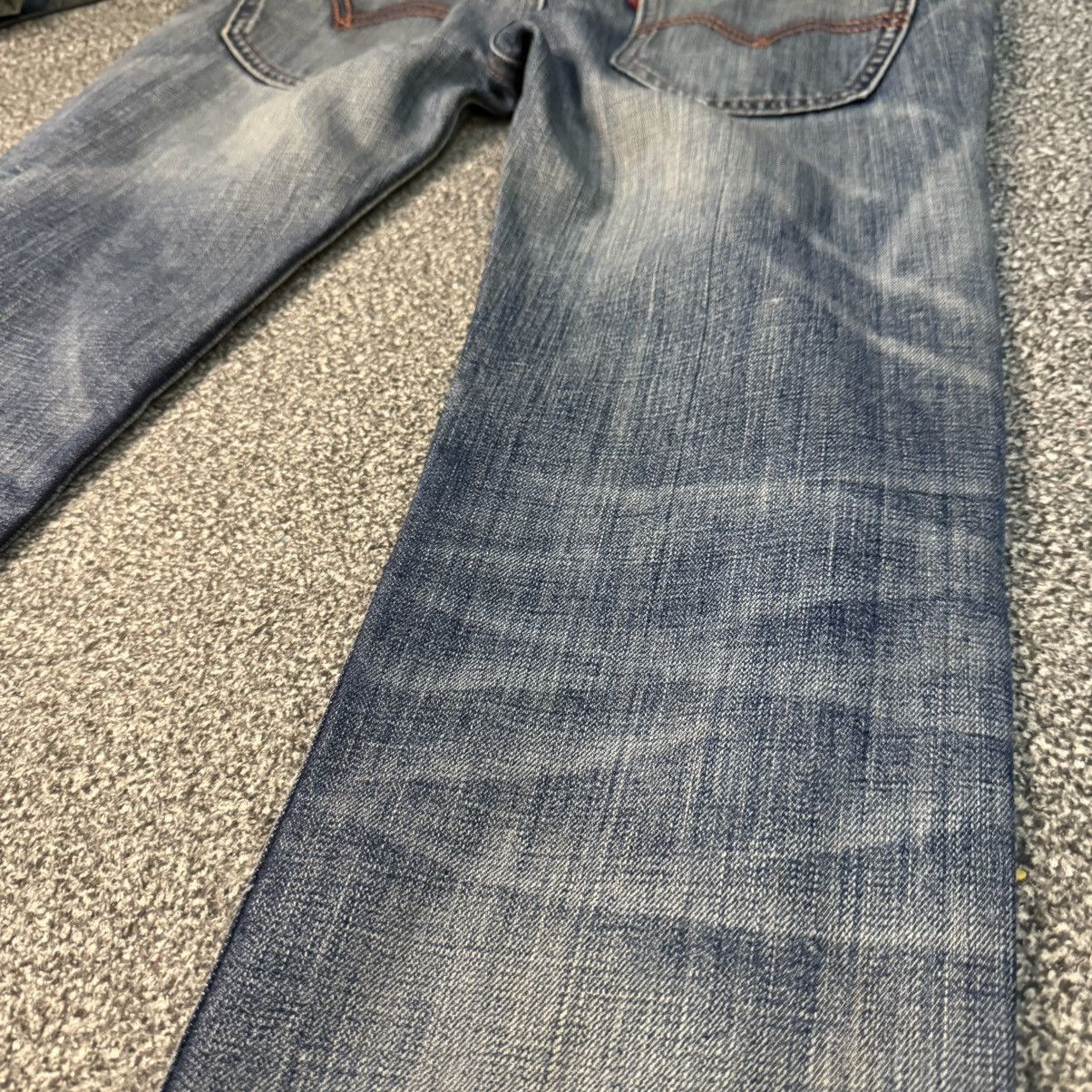 Beauty Beast Distressed Levis Cooper Thrashed Dirty Pants Size 29" - 4 Thumbnail