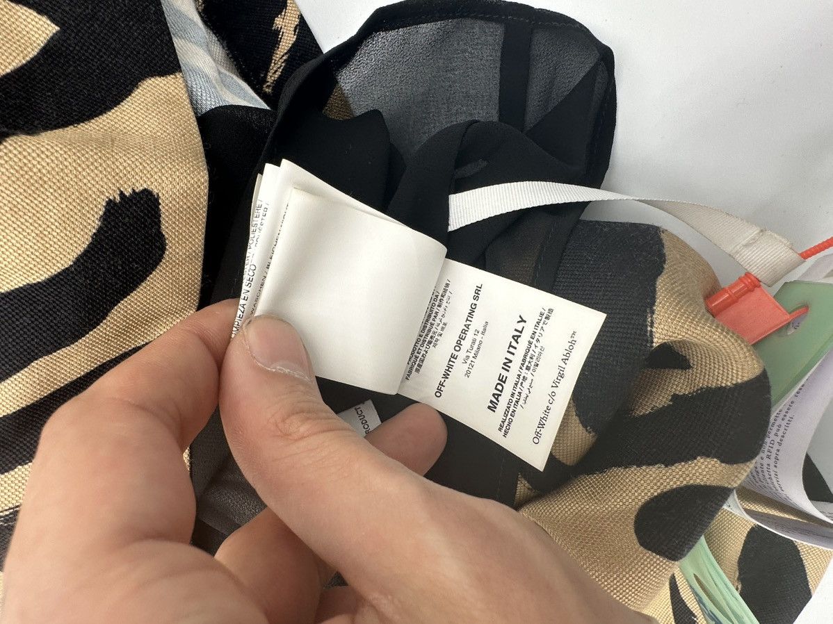 Off-White OFF - WHITE SAFARI DRESS Size XS / US 0-2 / IT 36-38 - 10 Thumbnail