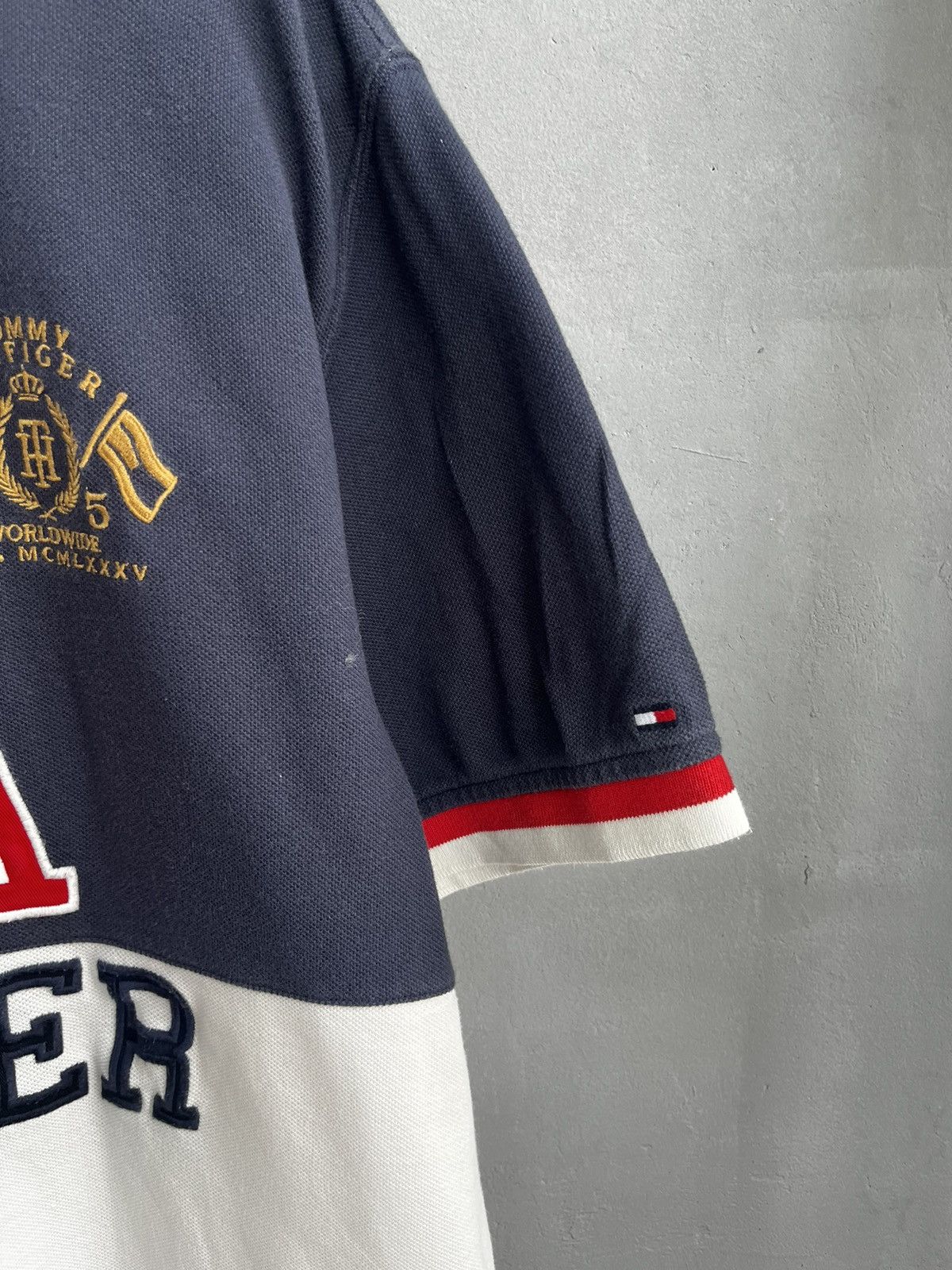 Tommy Hilfiger × Vintage Tommy Hilfiger polo USA vintage Size US L / EU 52-54 / 3 - 7 Thumbnail